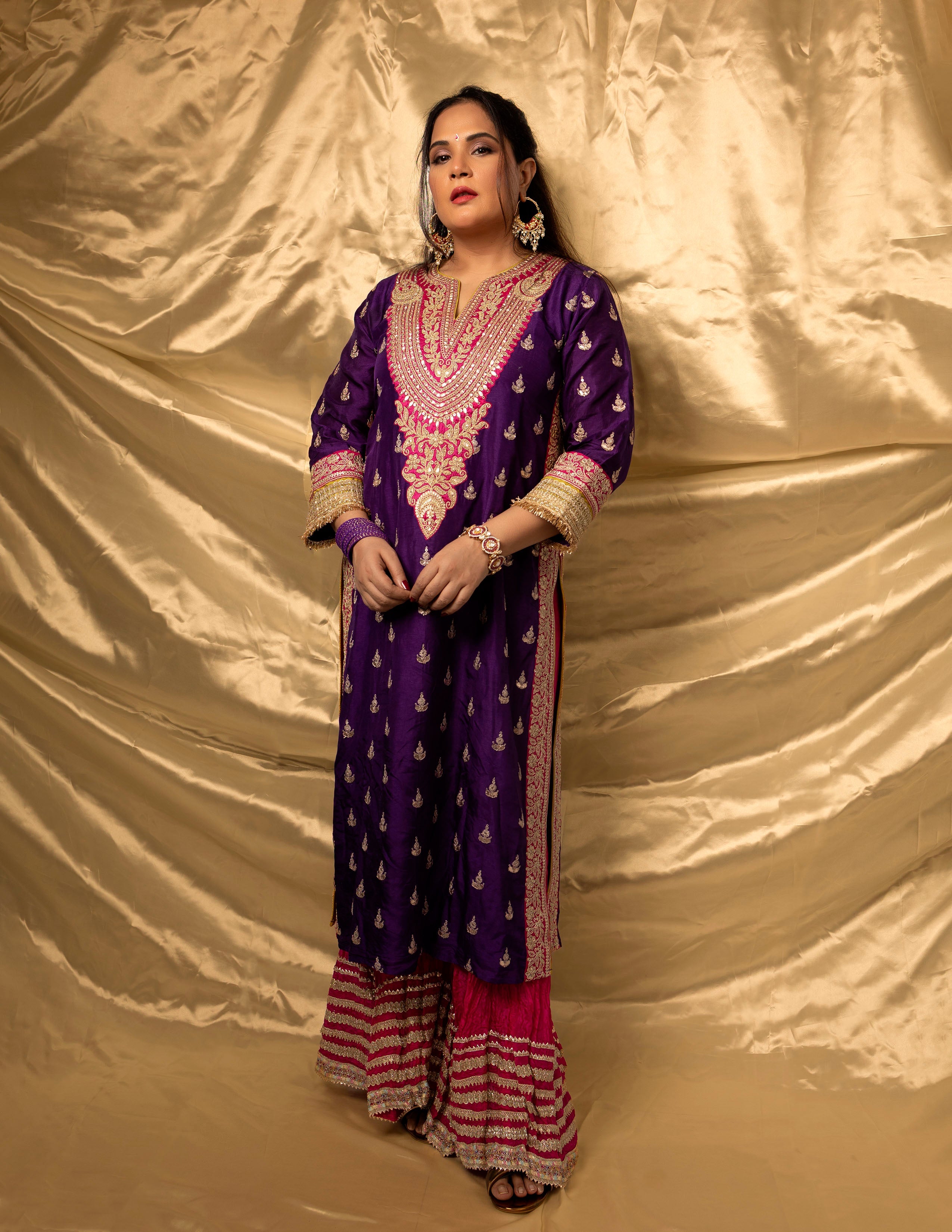 Richa Chadha in Fitoor Sharara Set