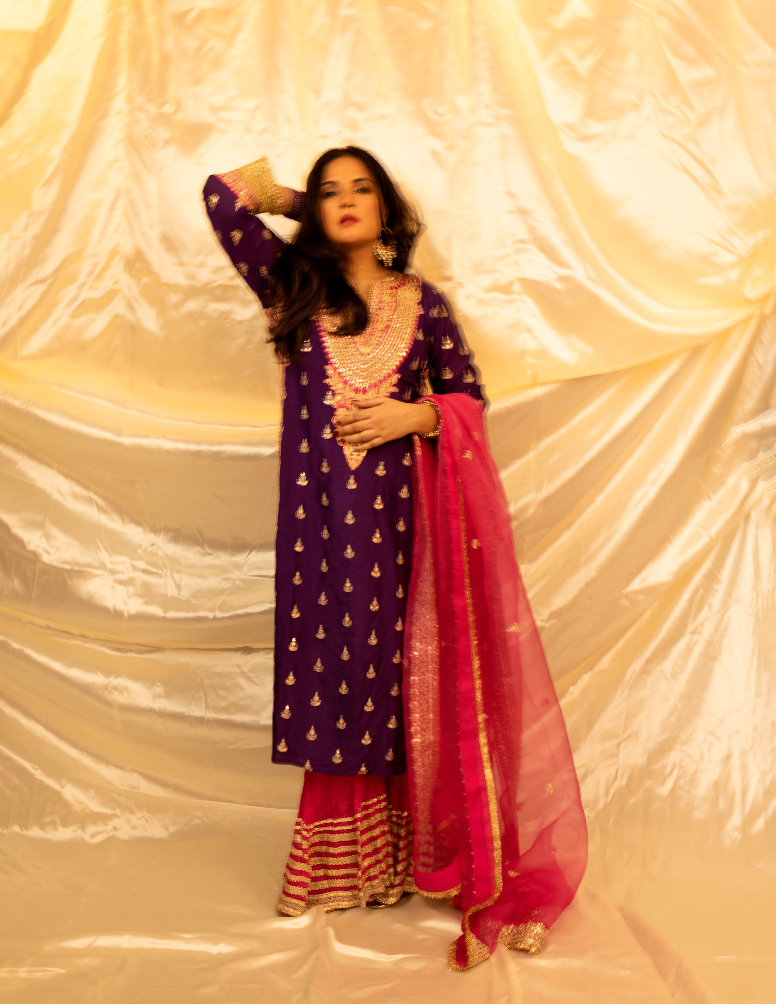 Richa Chadha in Fitoor Sharara Set