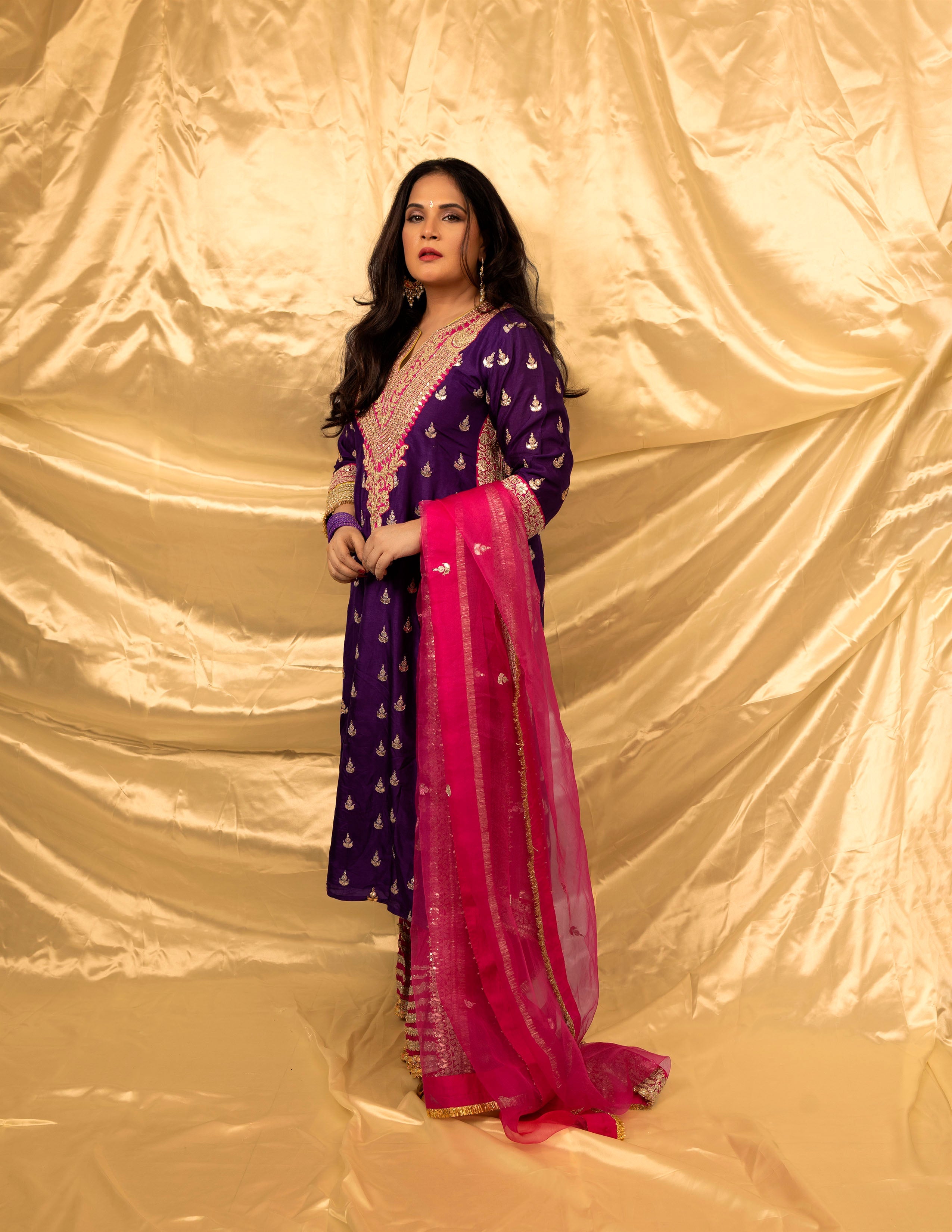 Richa Chadha in Fitoor Sharara Set