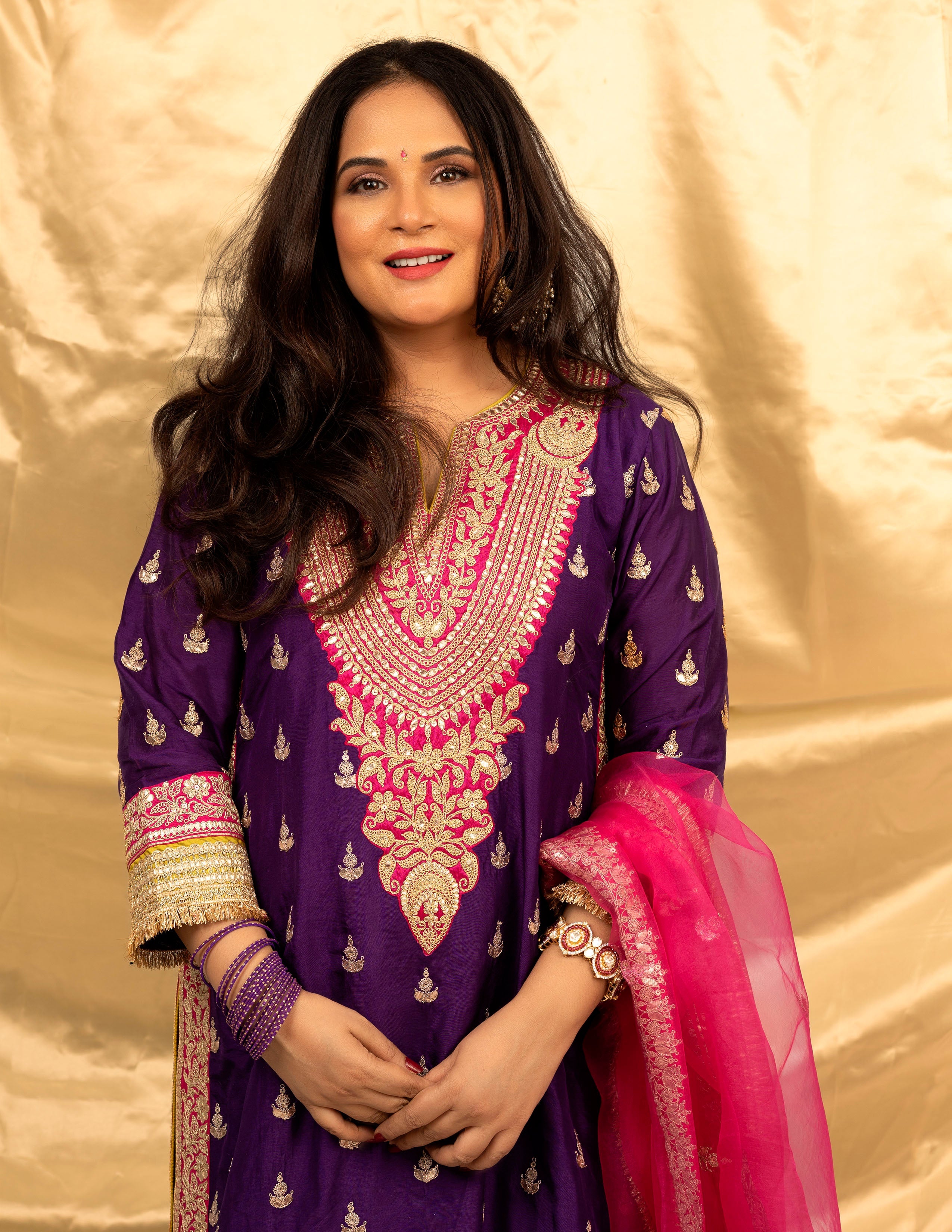 Richa Chadha in Fitoor Sharara Set