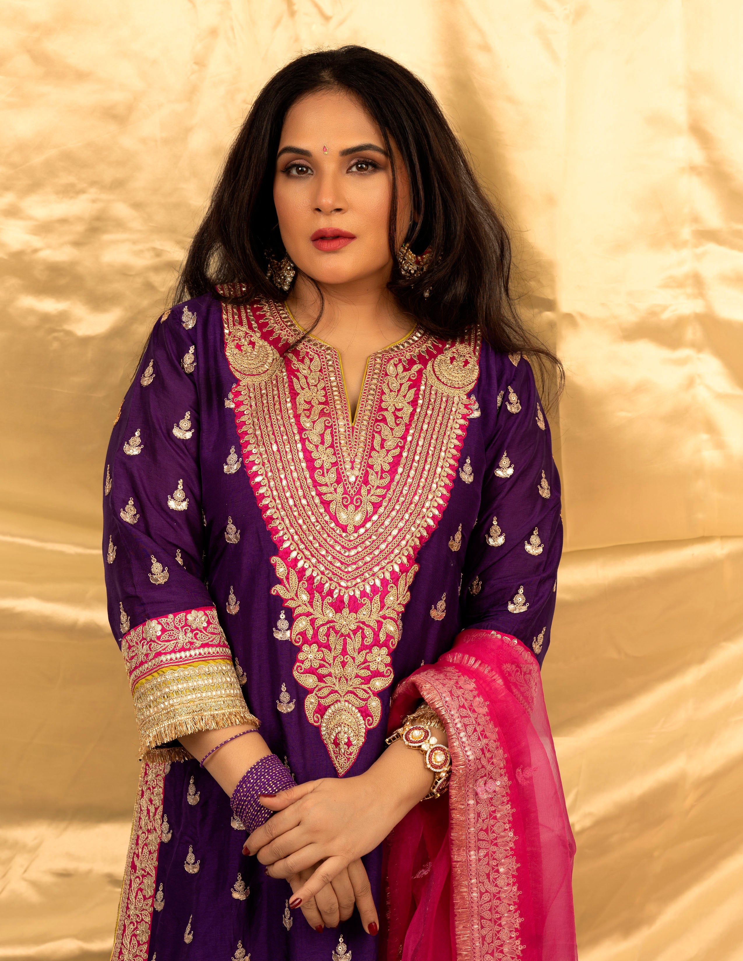 Richa Chadha in Fitoor Sharara Set