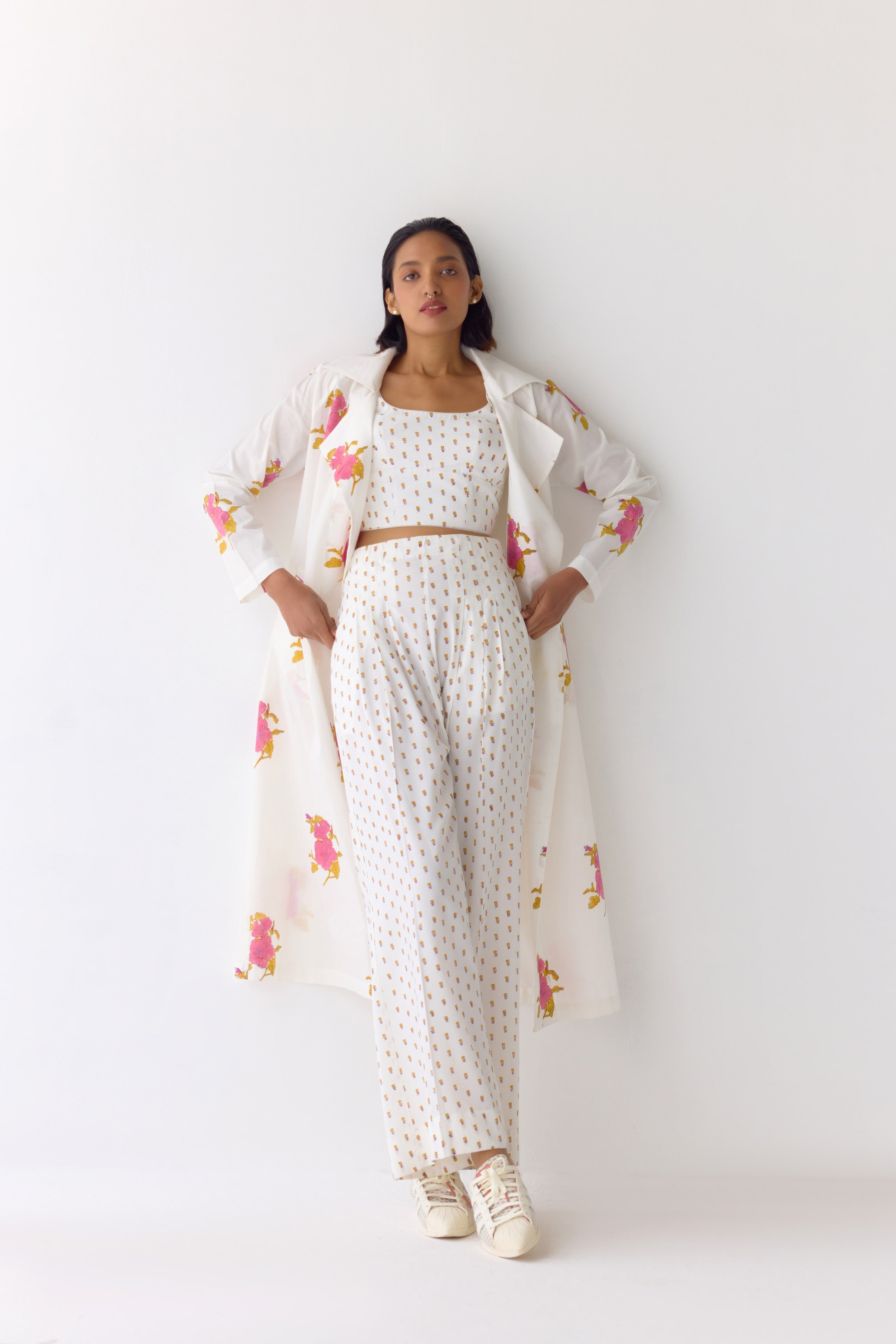 White Jacket Set - CNC207