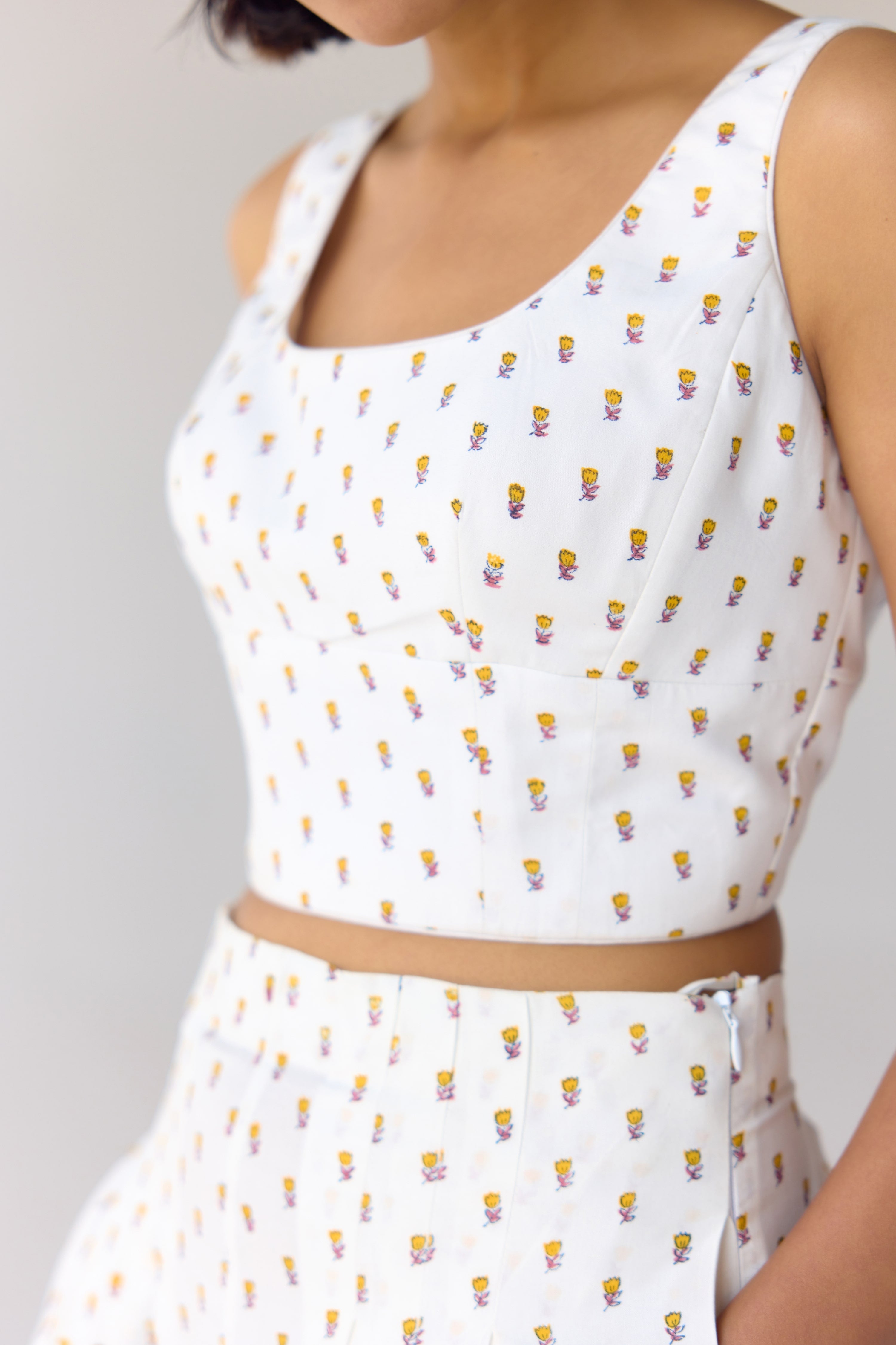 White Jacket Set - CNC207