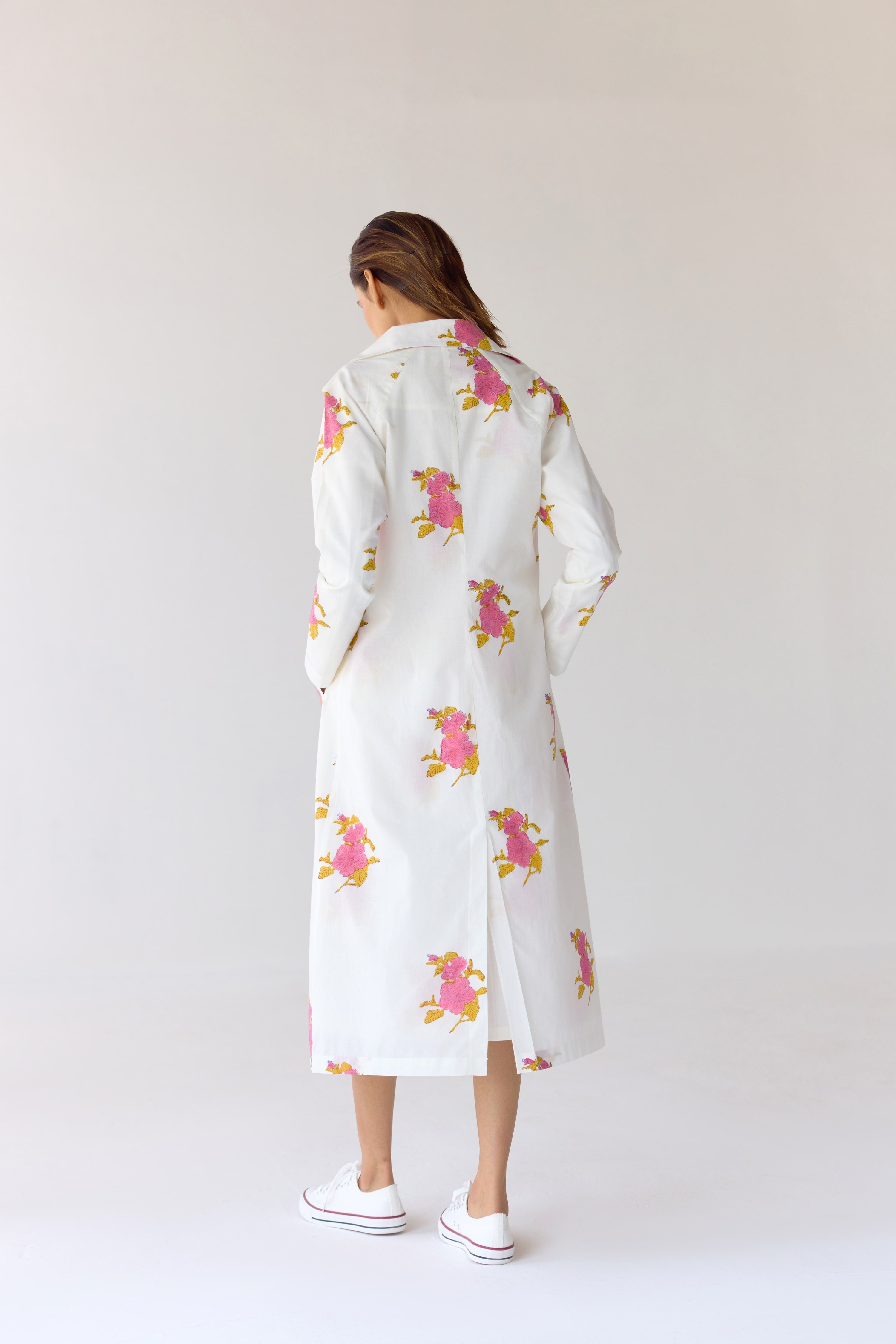 White Tunic & Jacket Set - CNC211