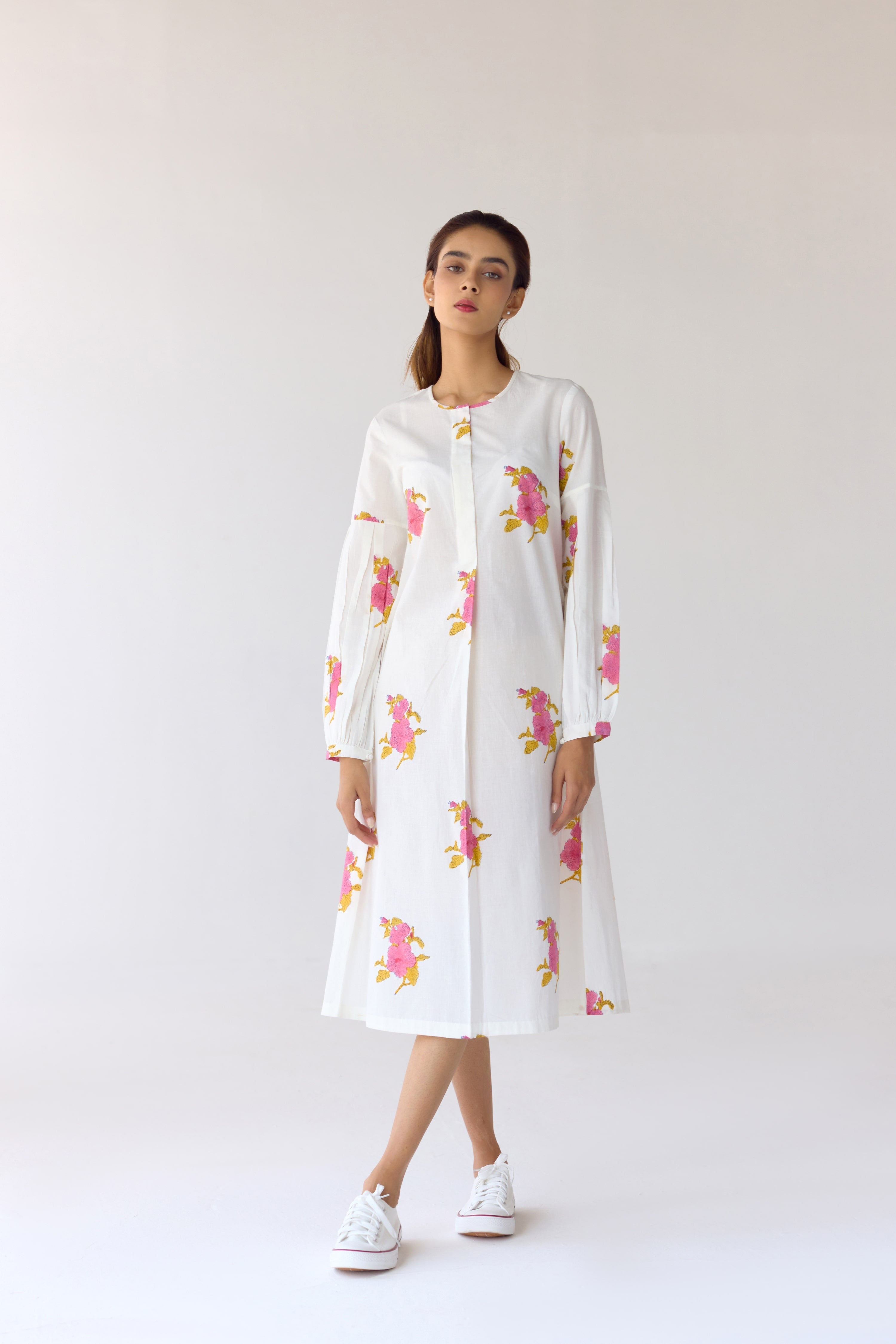 White Tunic & Jacket Set - CNC211