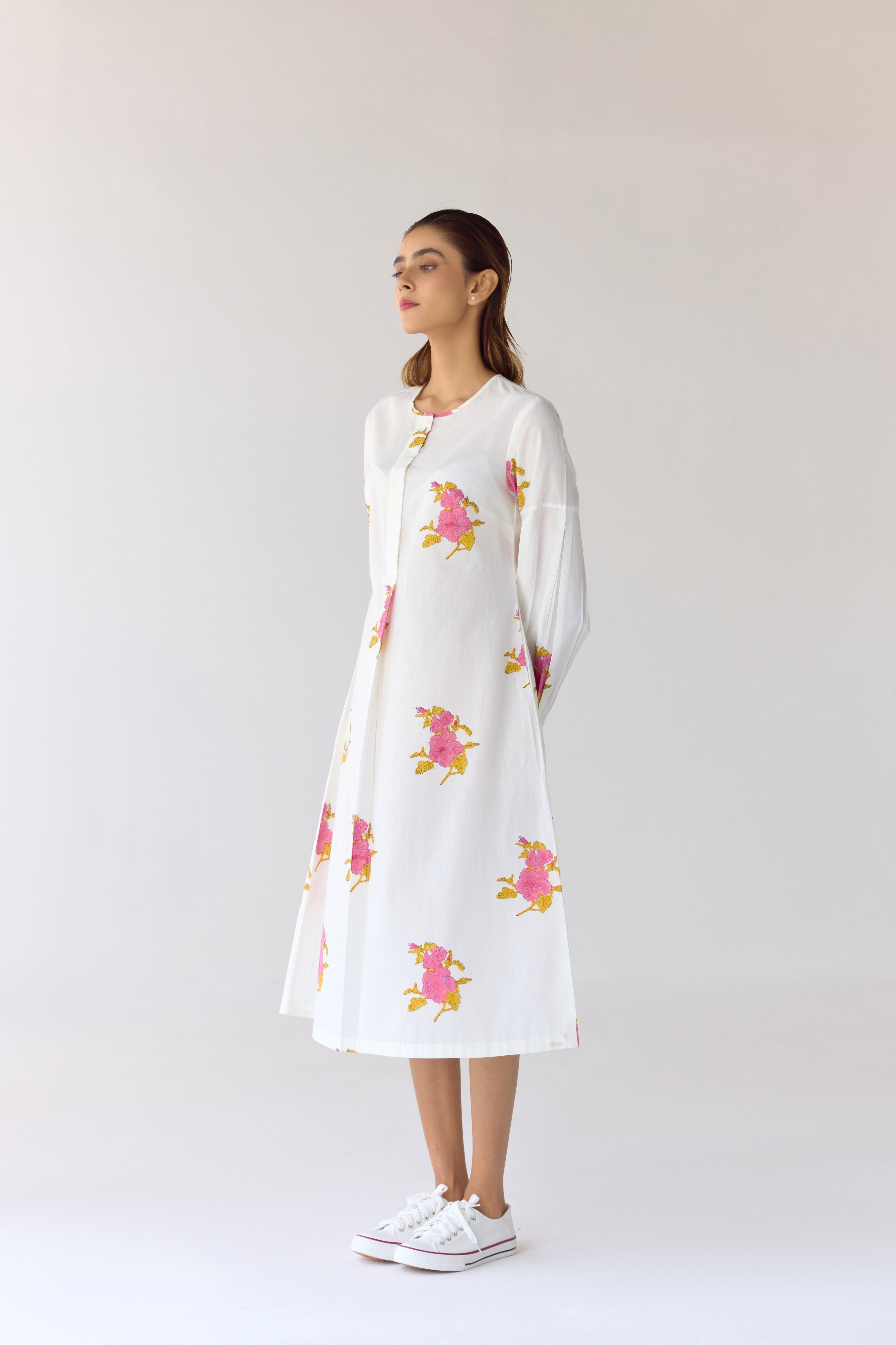 White Tunic & Jacket Set - CNC211