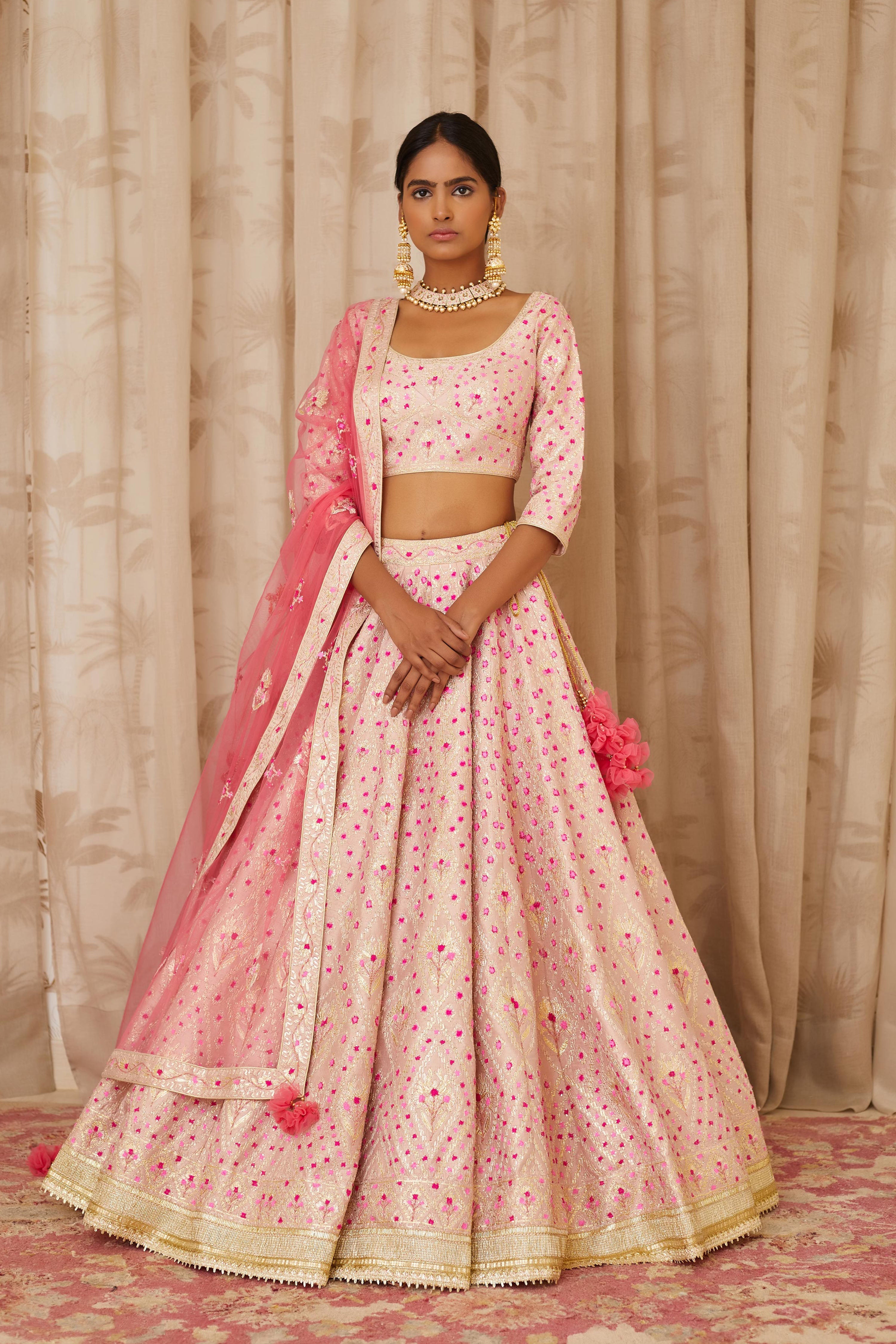 Pink Lehenga Set