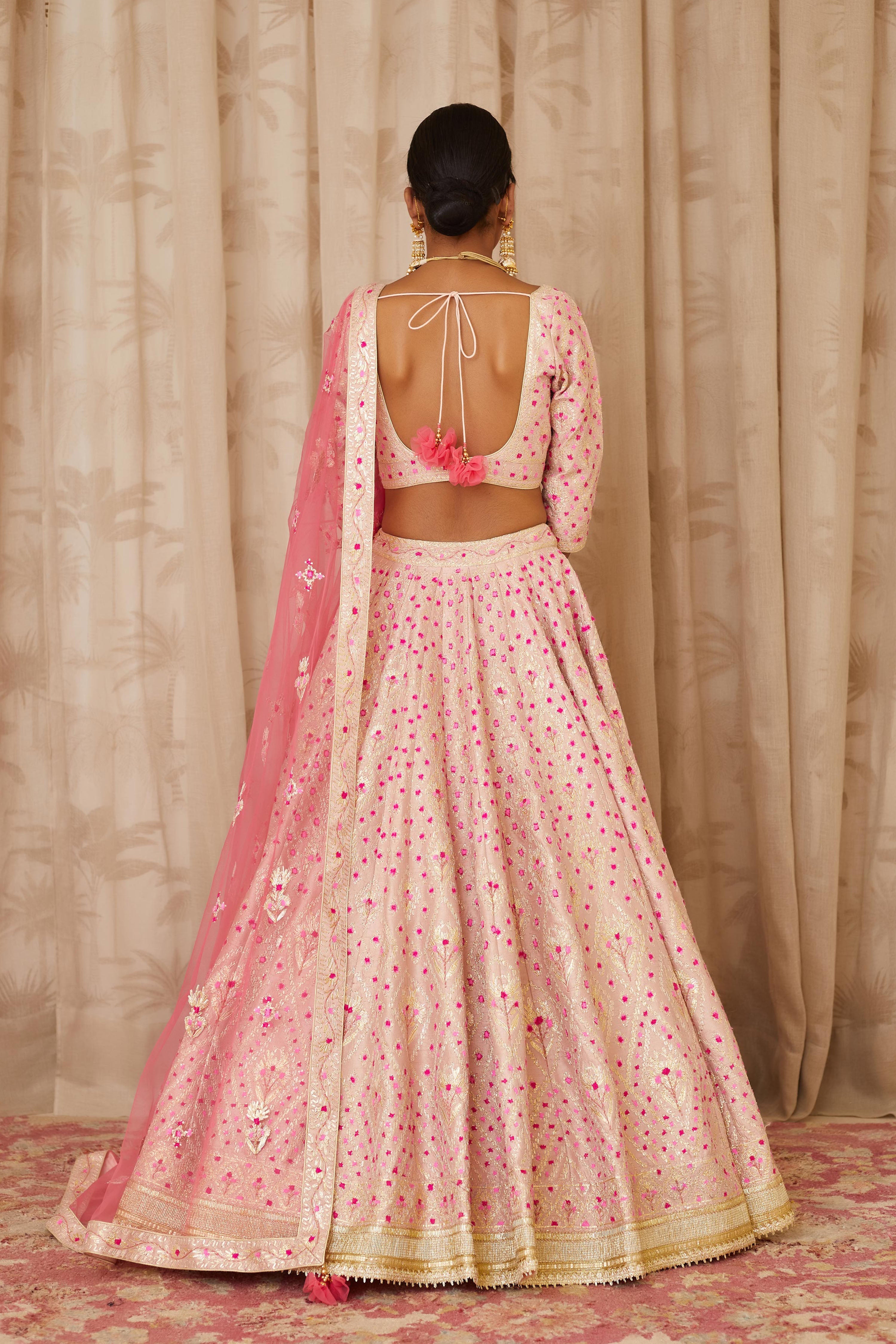 Pink Lehenga Set