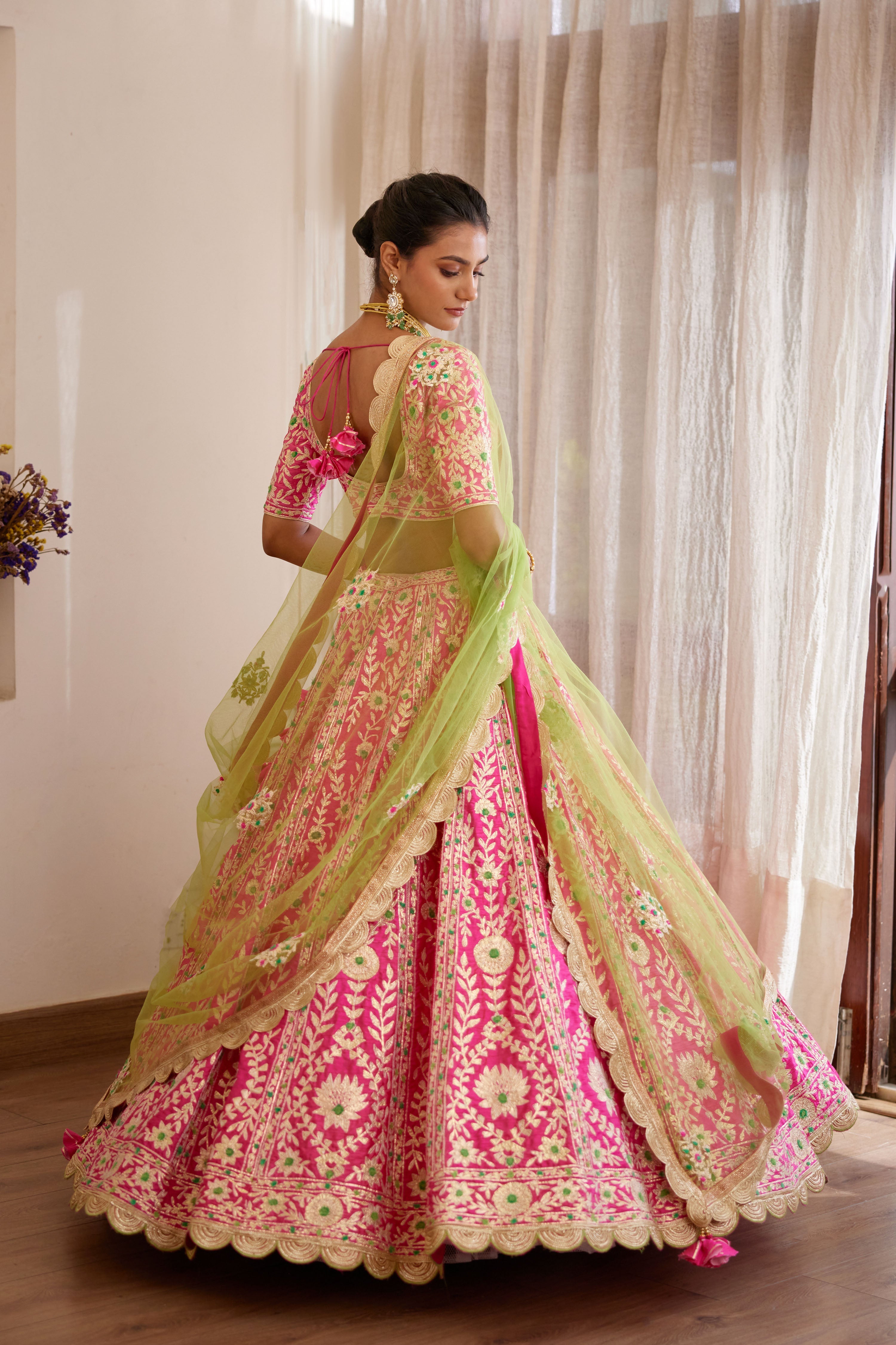 Pink Lehenga Set