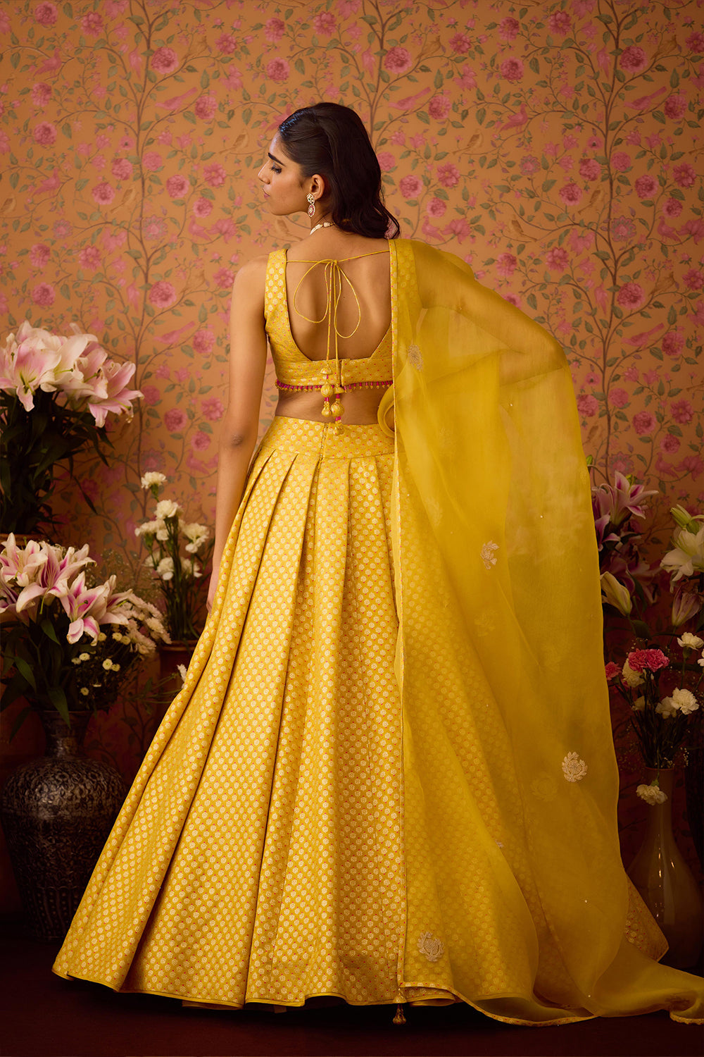 Maize Yellow Lehenga Set