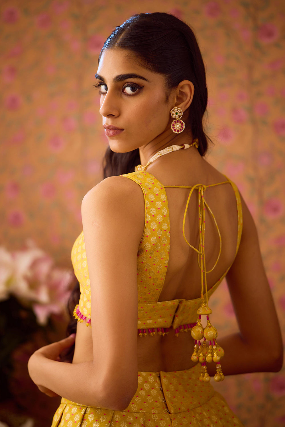 Maize Yellow Lehenga Set