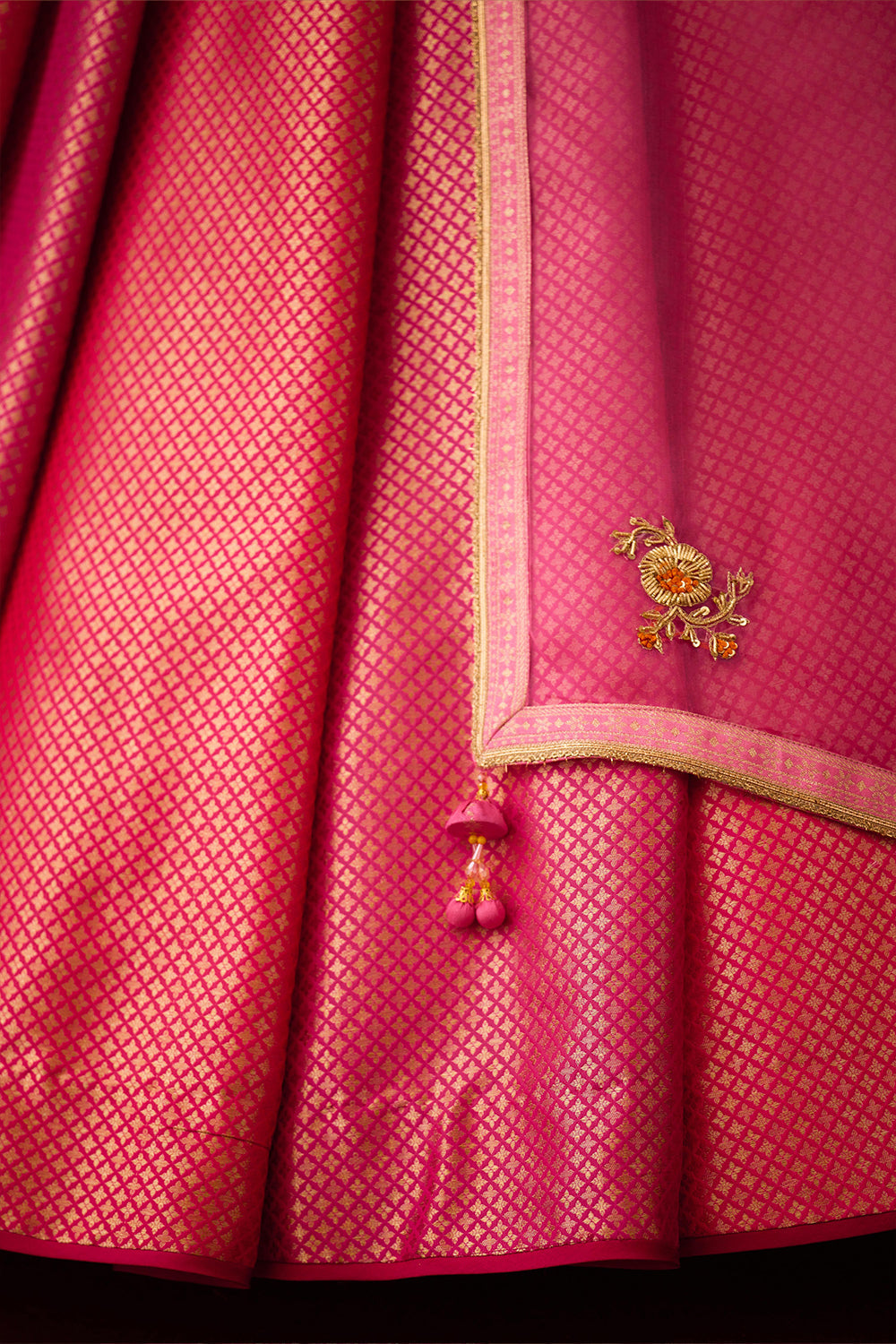Rose Pink Lehenga Set