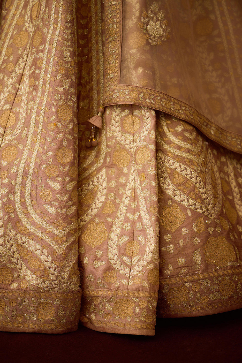 Smoke Grey Lehenga Set