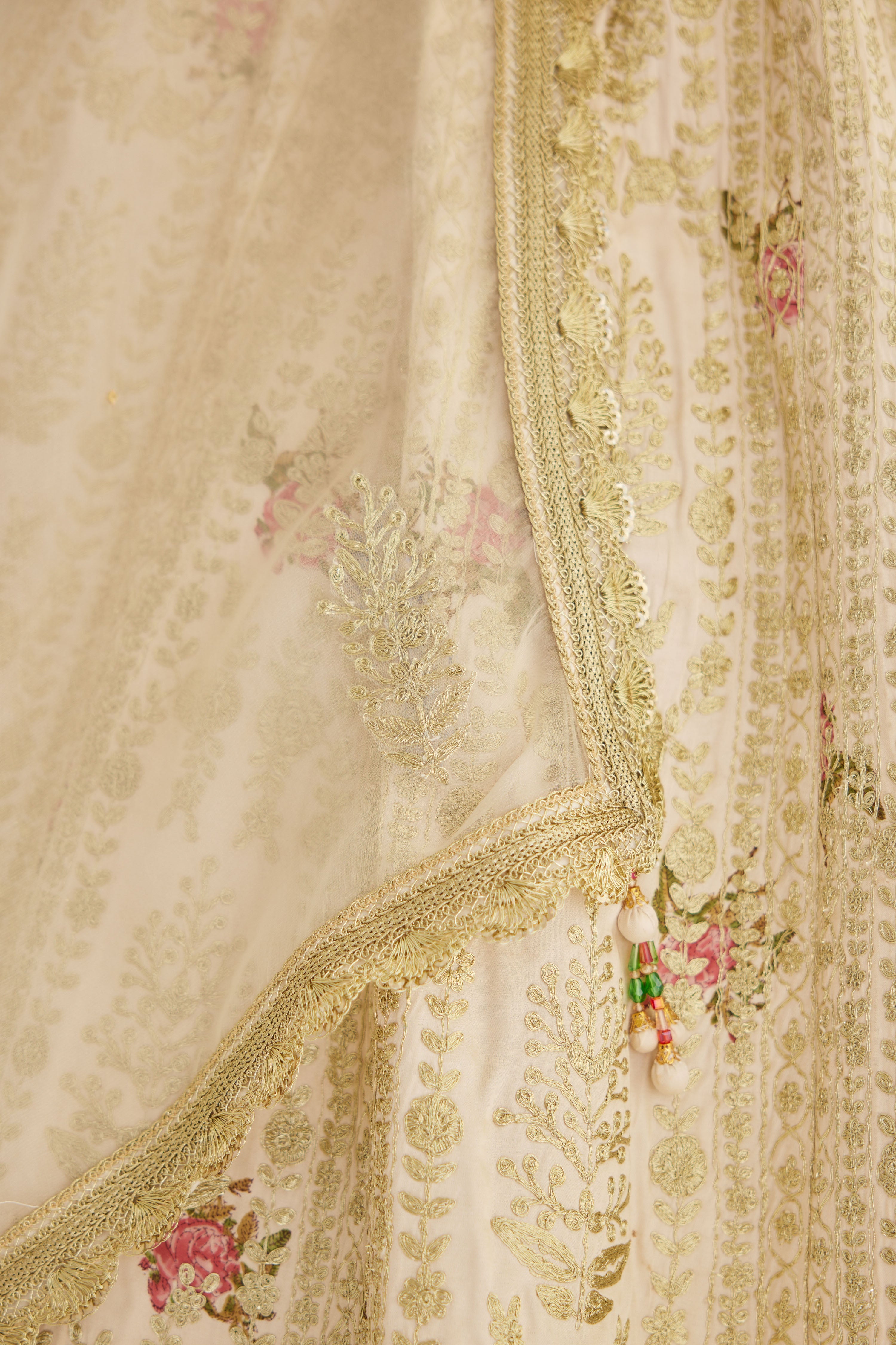 Papyrus White Lehenga Set