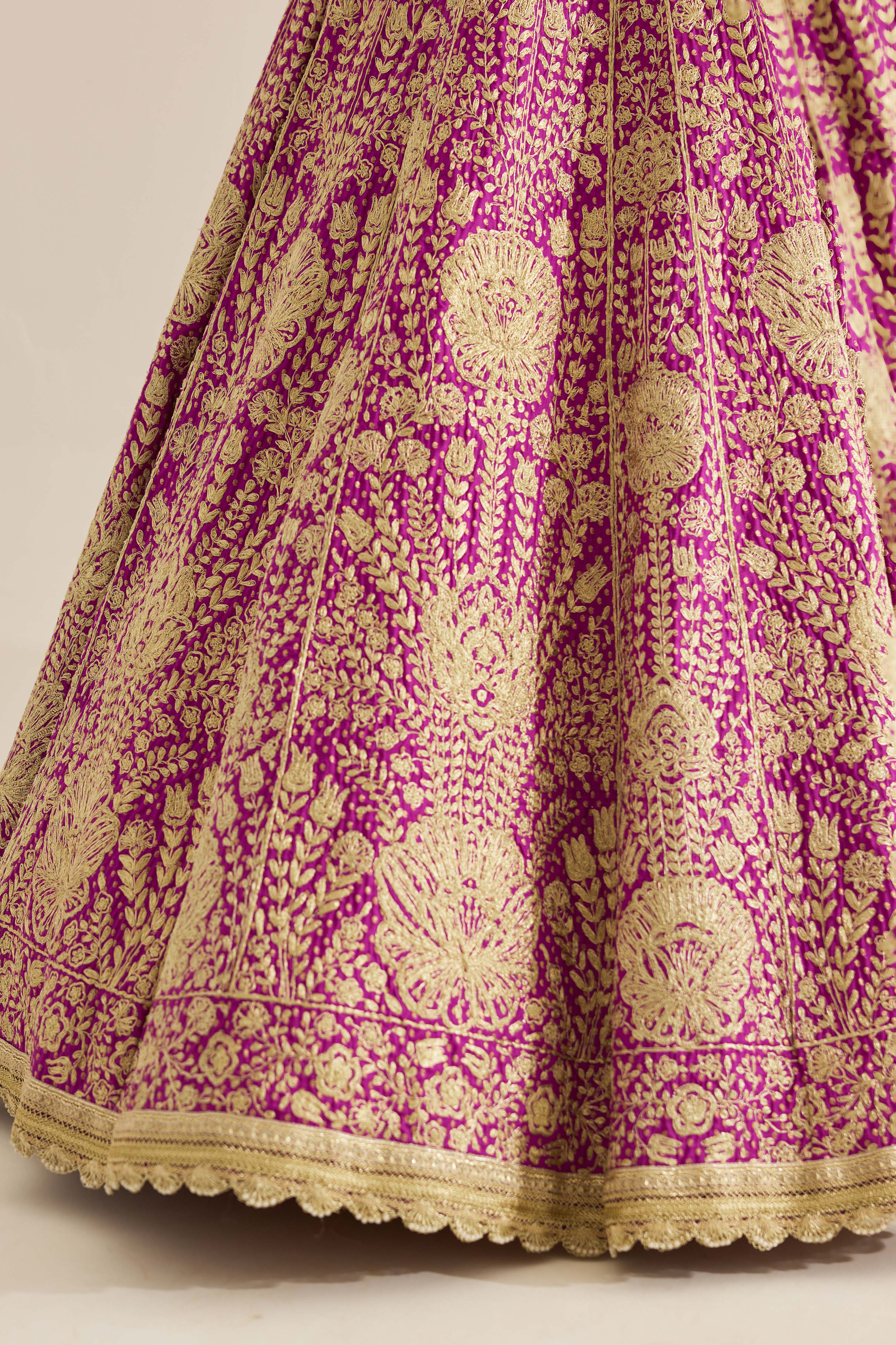 Grape Wine Lehenga Set