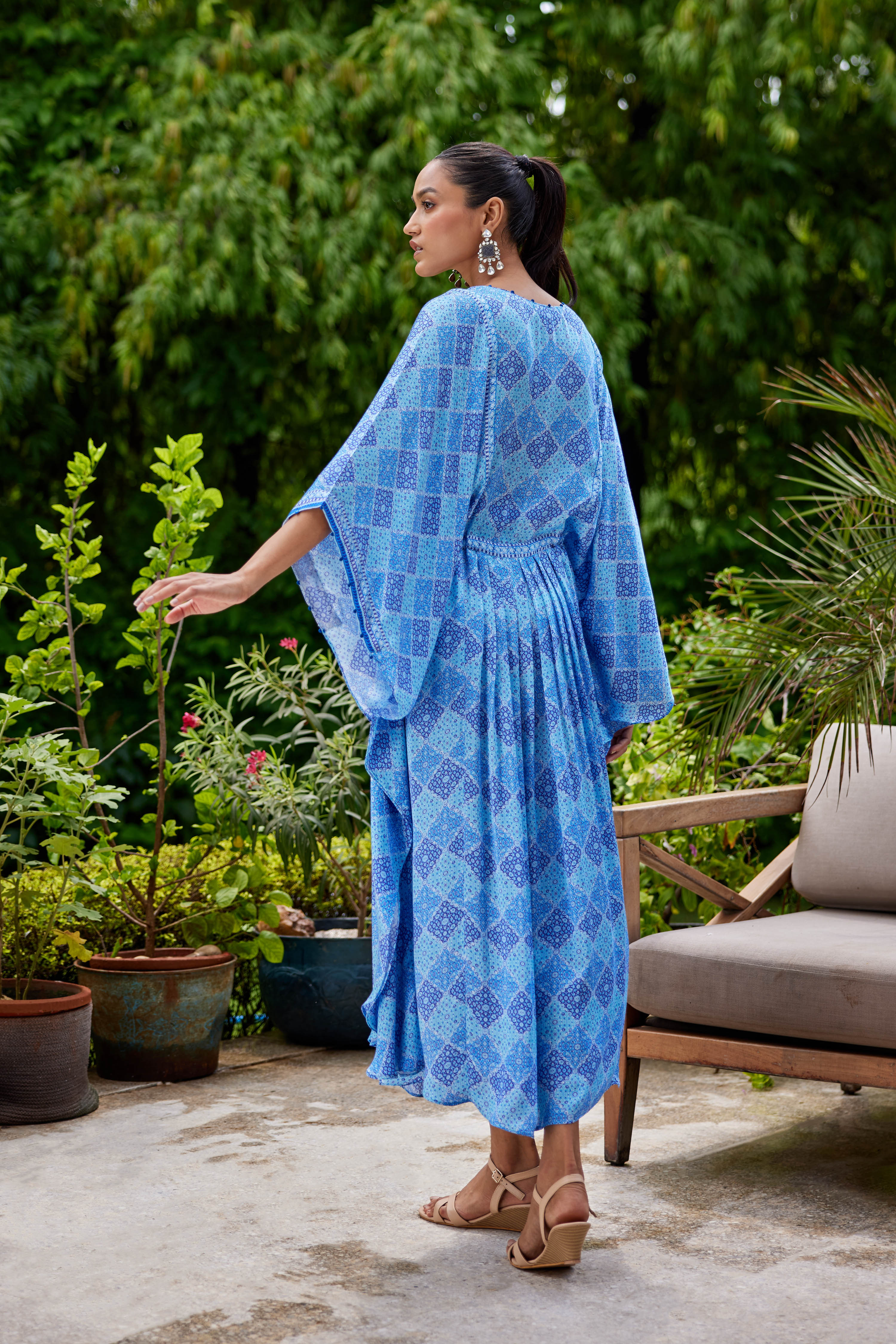 Blue Kaftan