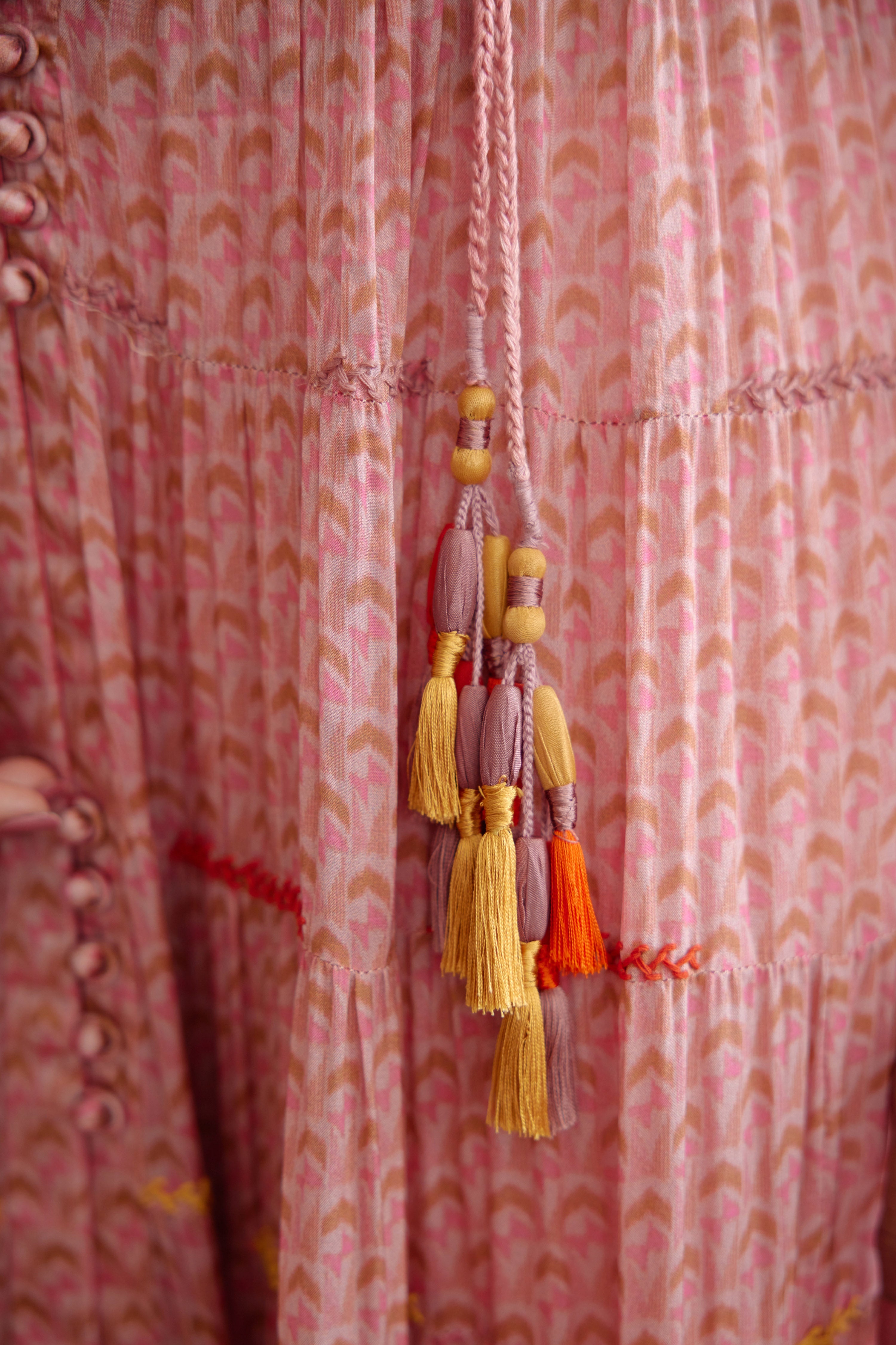 Rose Pink Anarkali Set