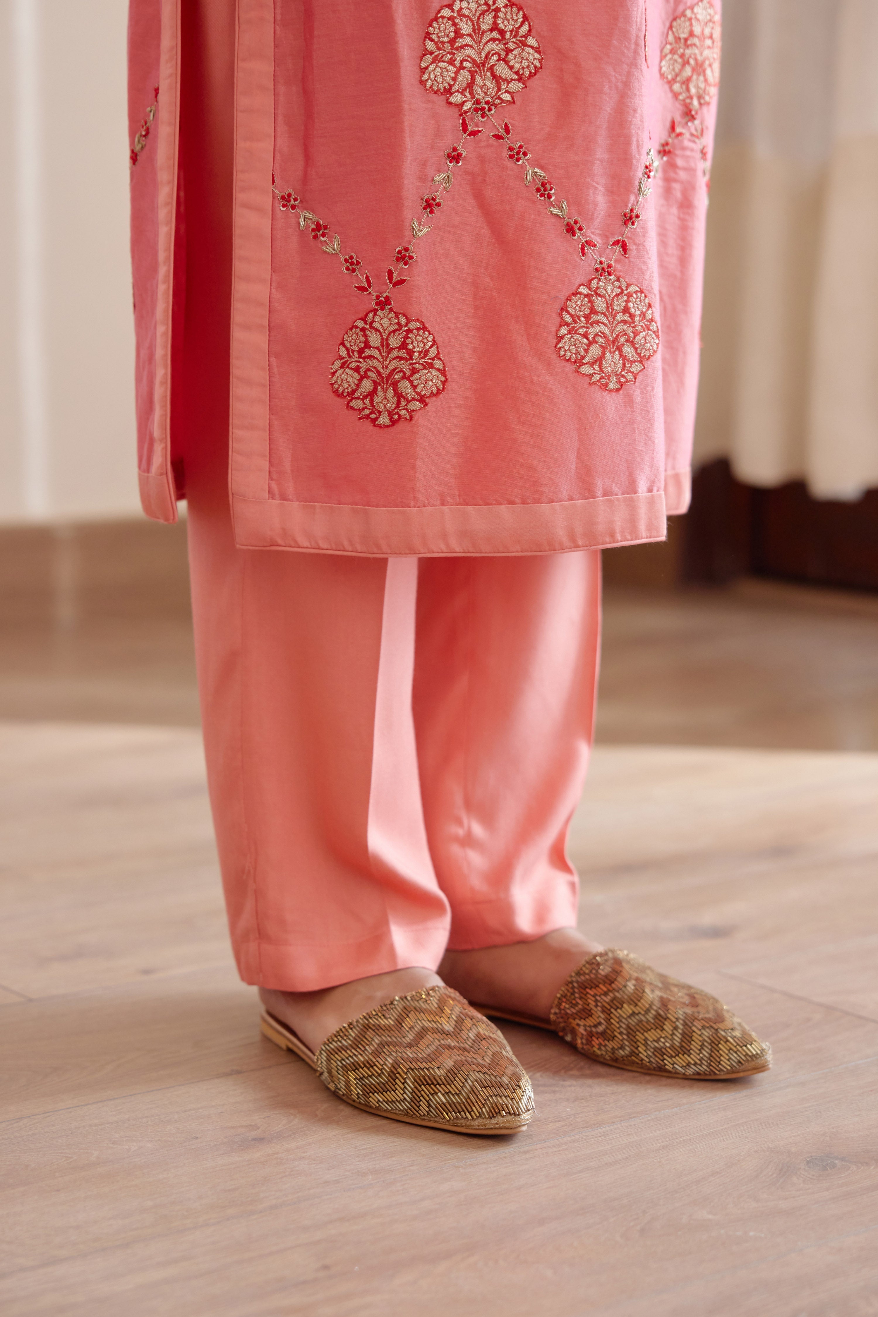 Rose Pink Kurta Set