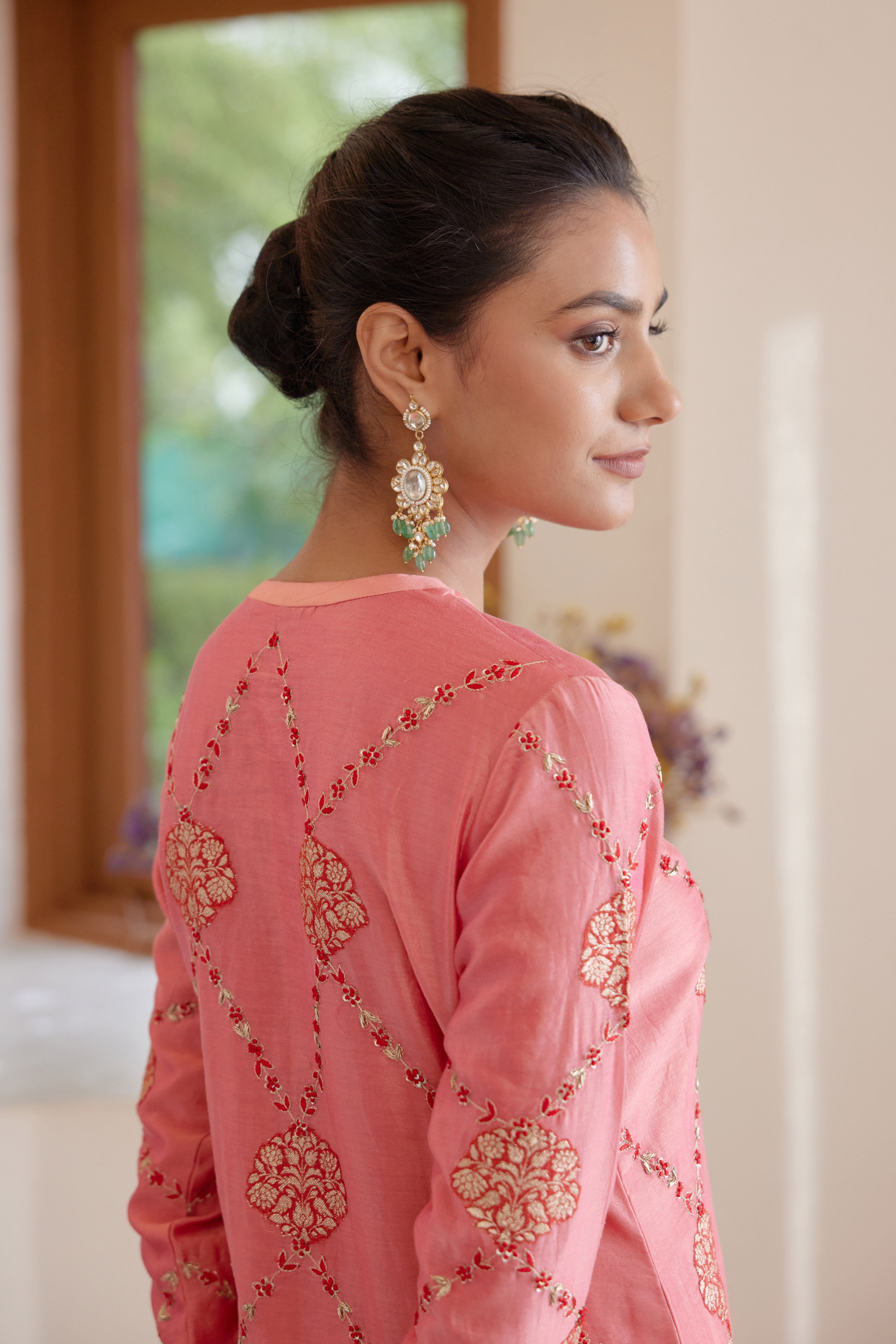 Rose Pink Kurta Set