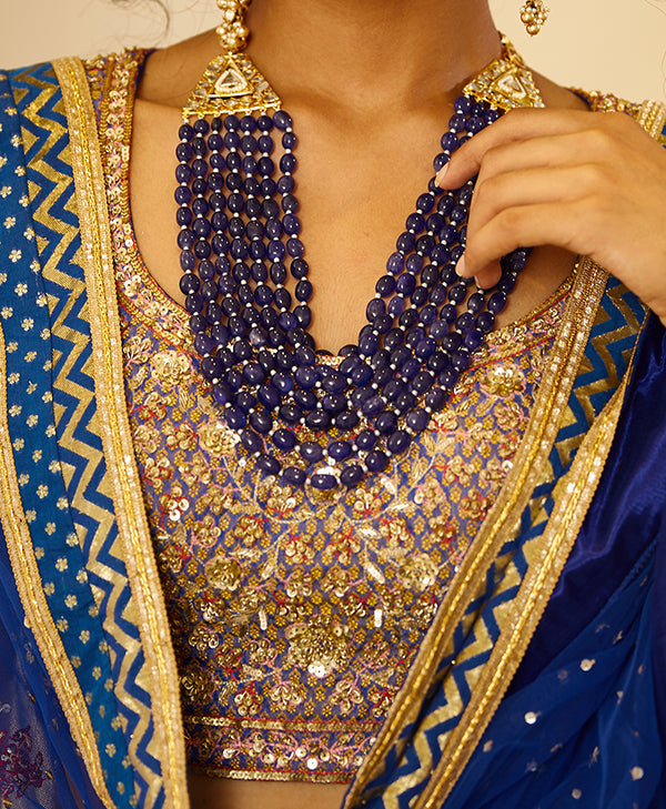 Royal Blue Lehenga Set