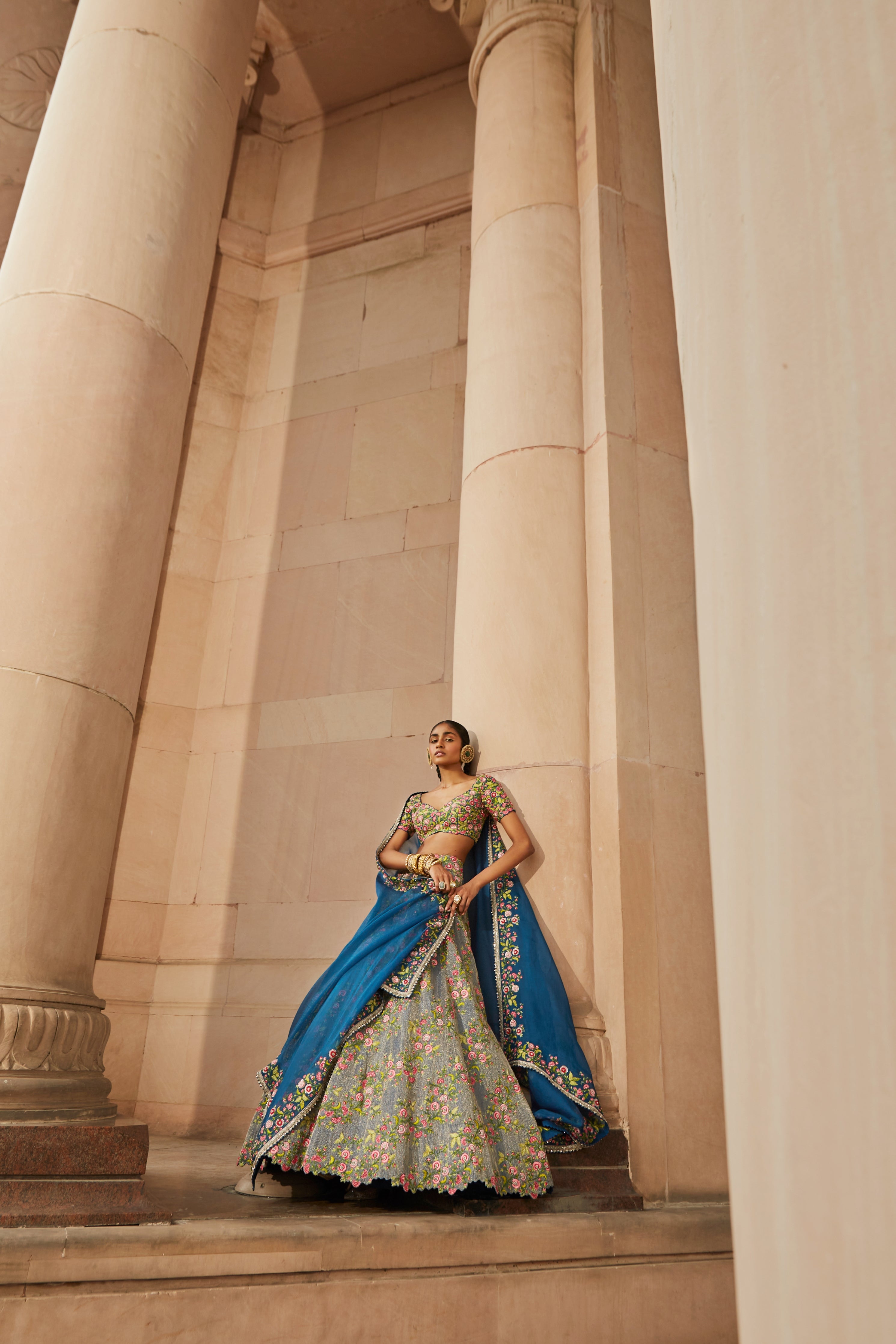 Lata Aari Lehenga
