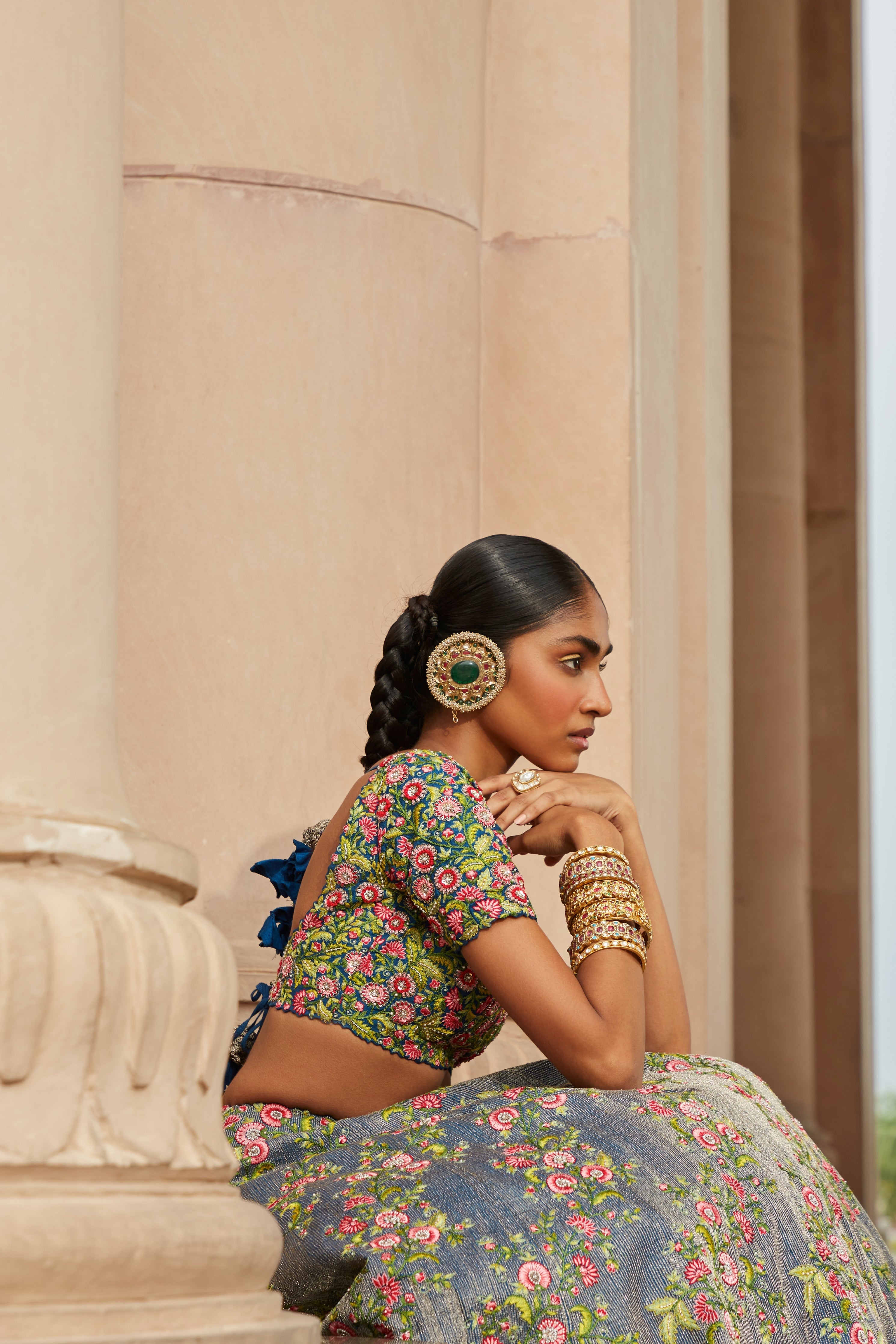 Lata Aari Lehenga