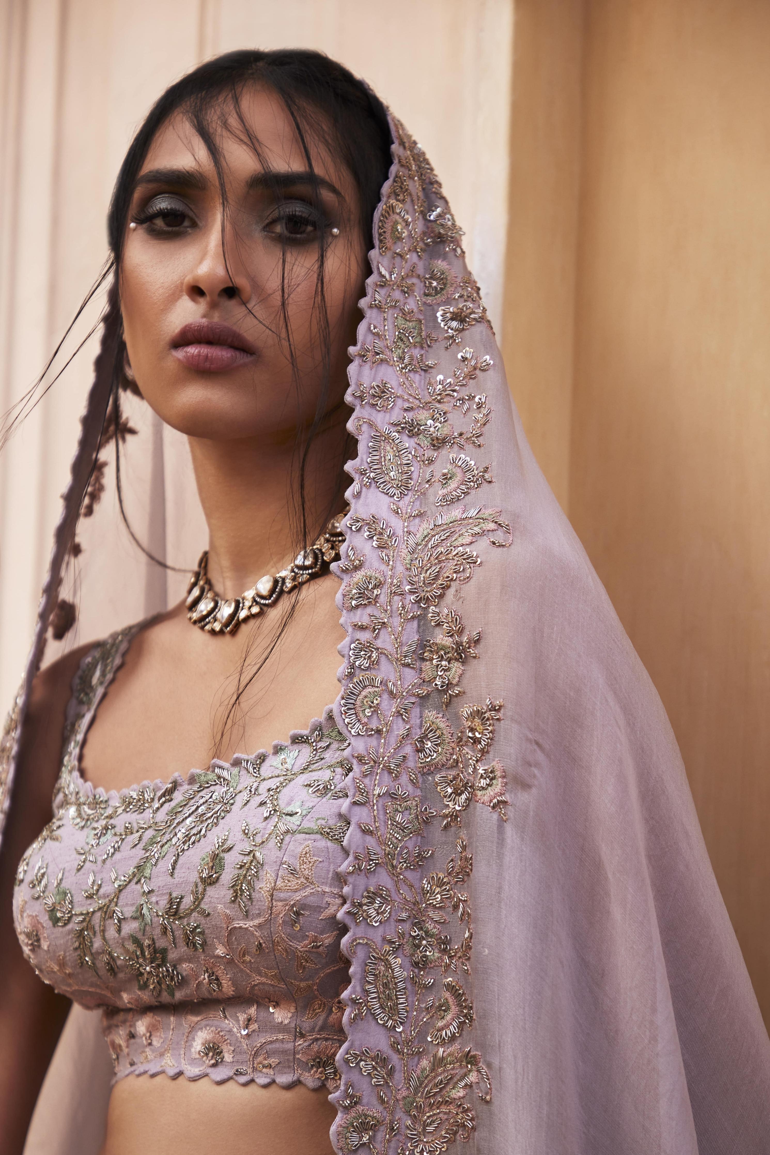 Leela Florette Lehenga
