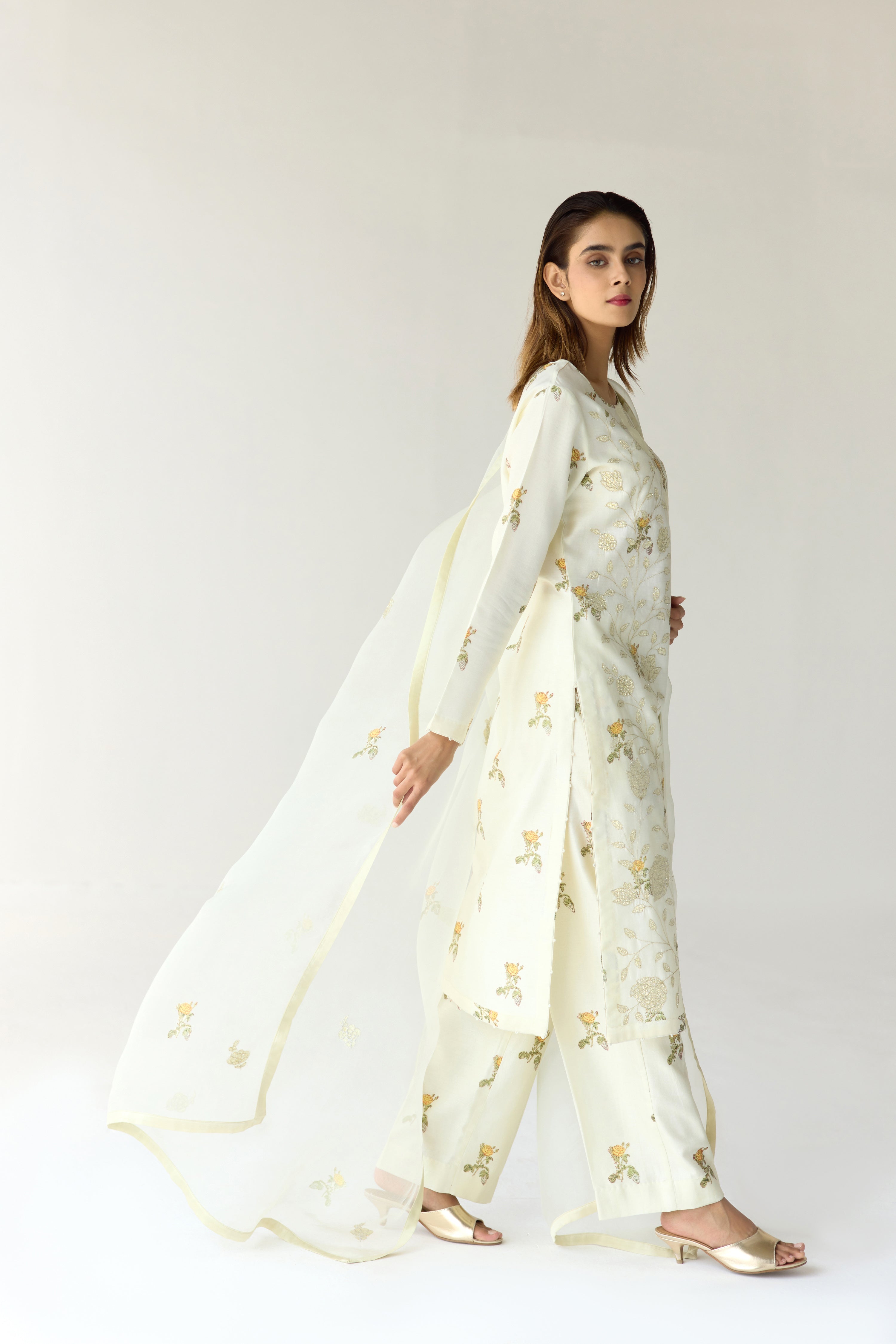 Green Essence Kurta Set