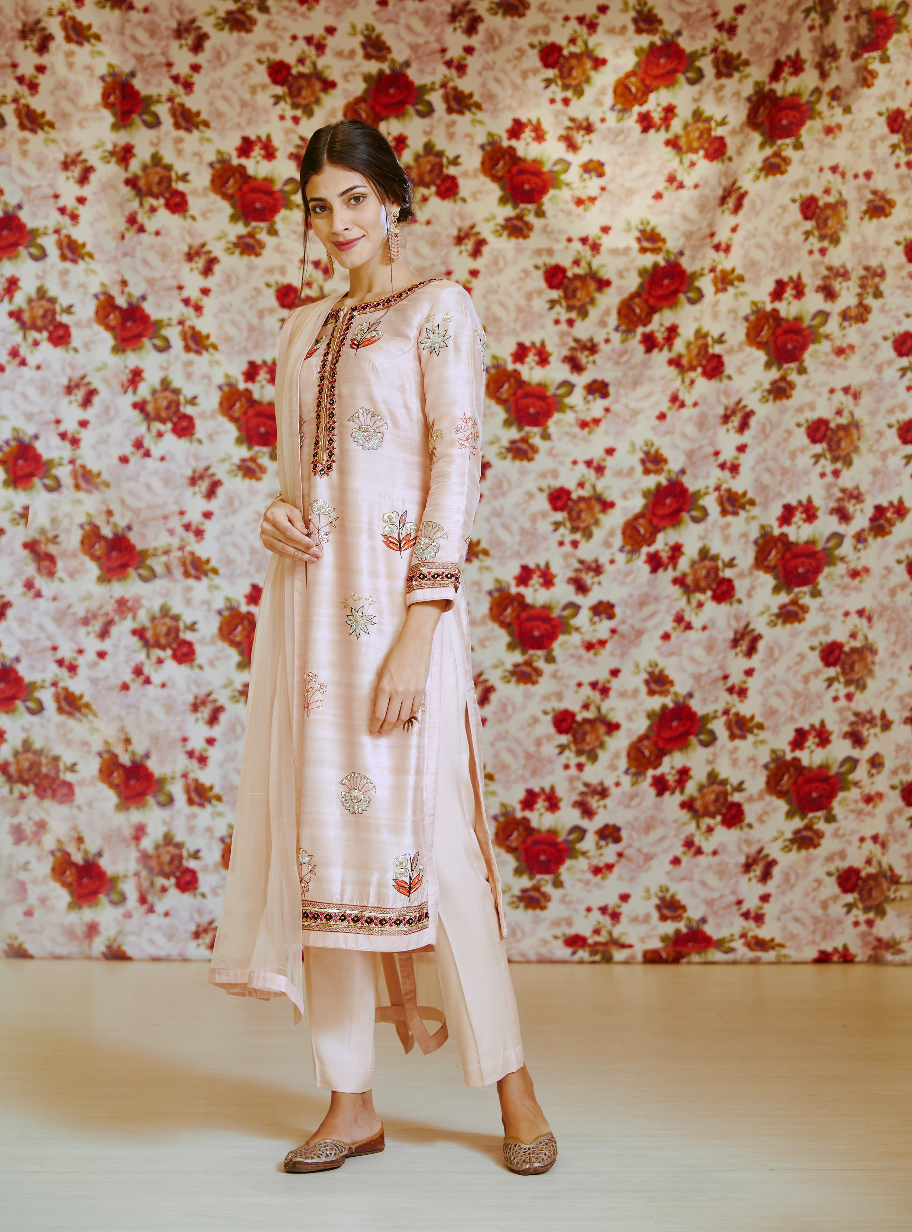 Light Pink Kurta Set