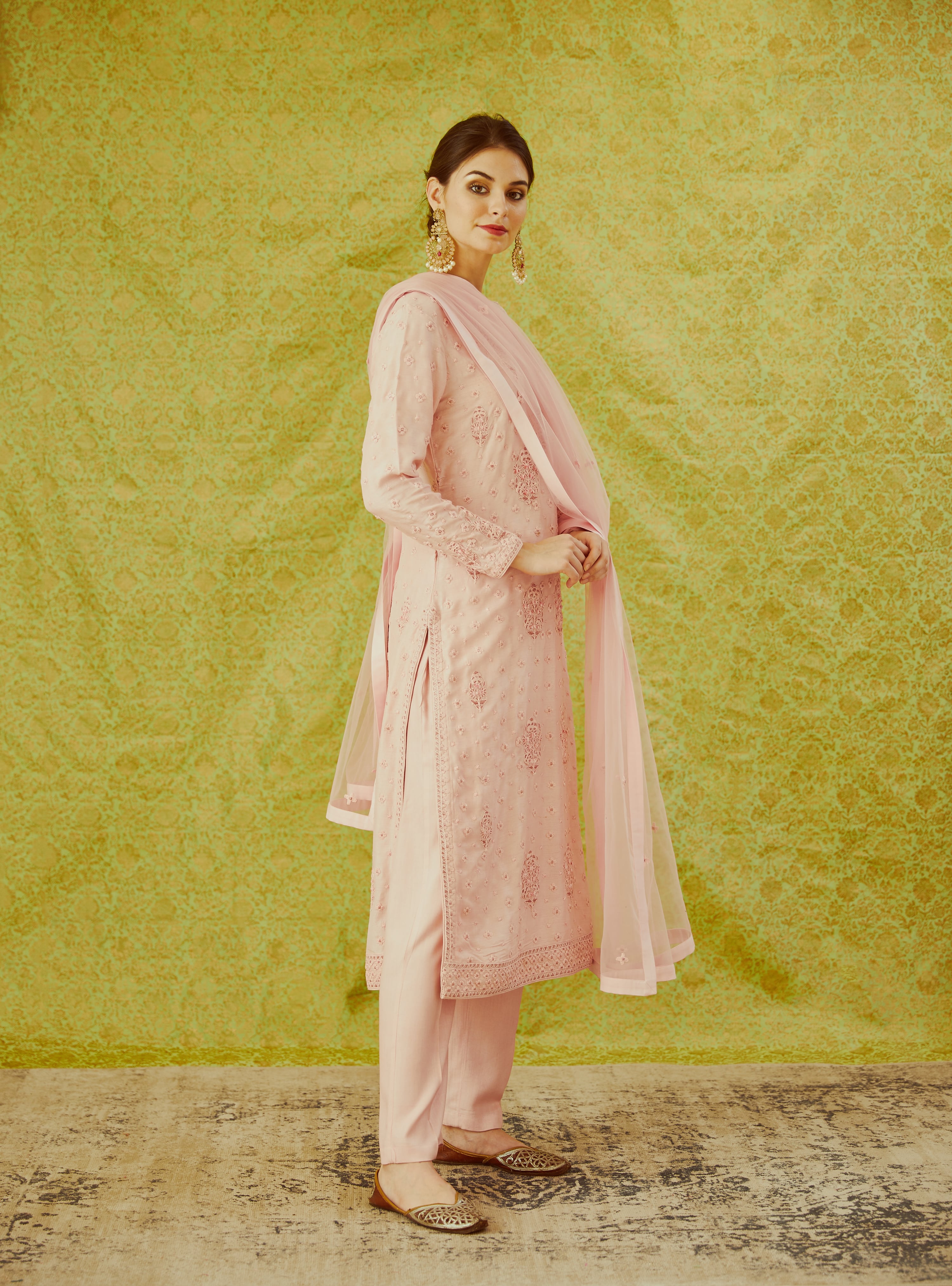 Light Pink Kurta Set