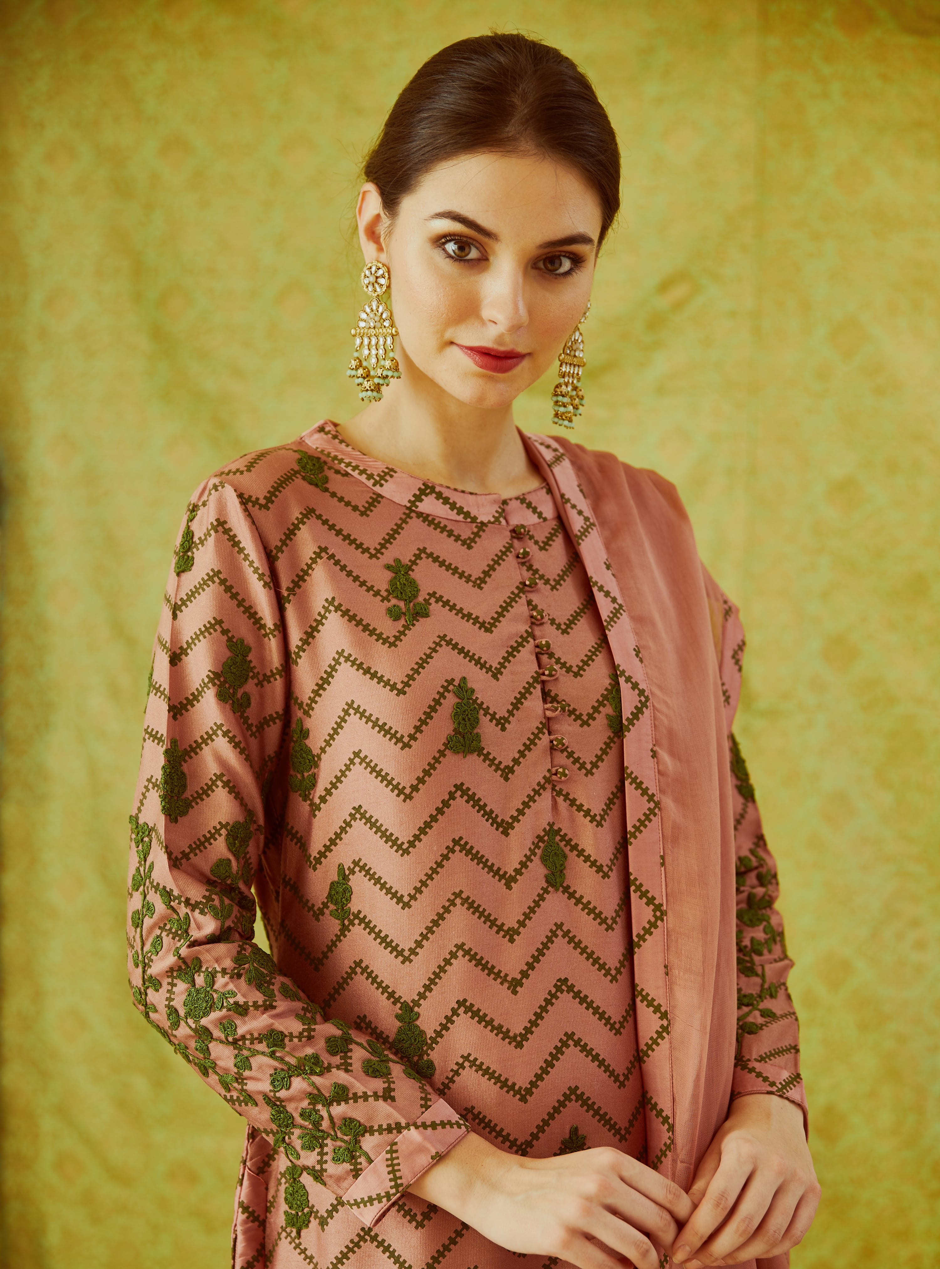 Brick Kurta Set