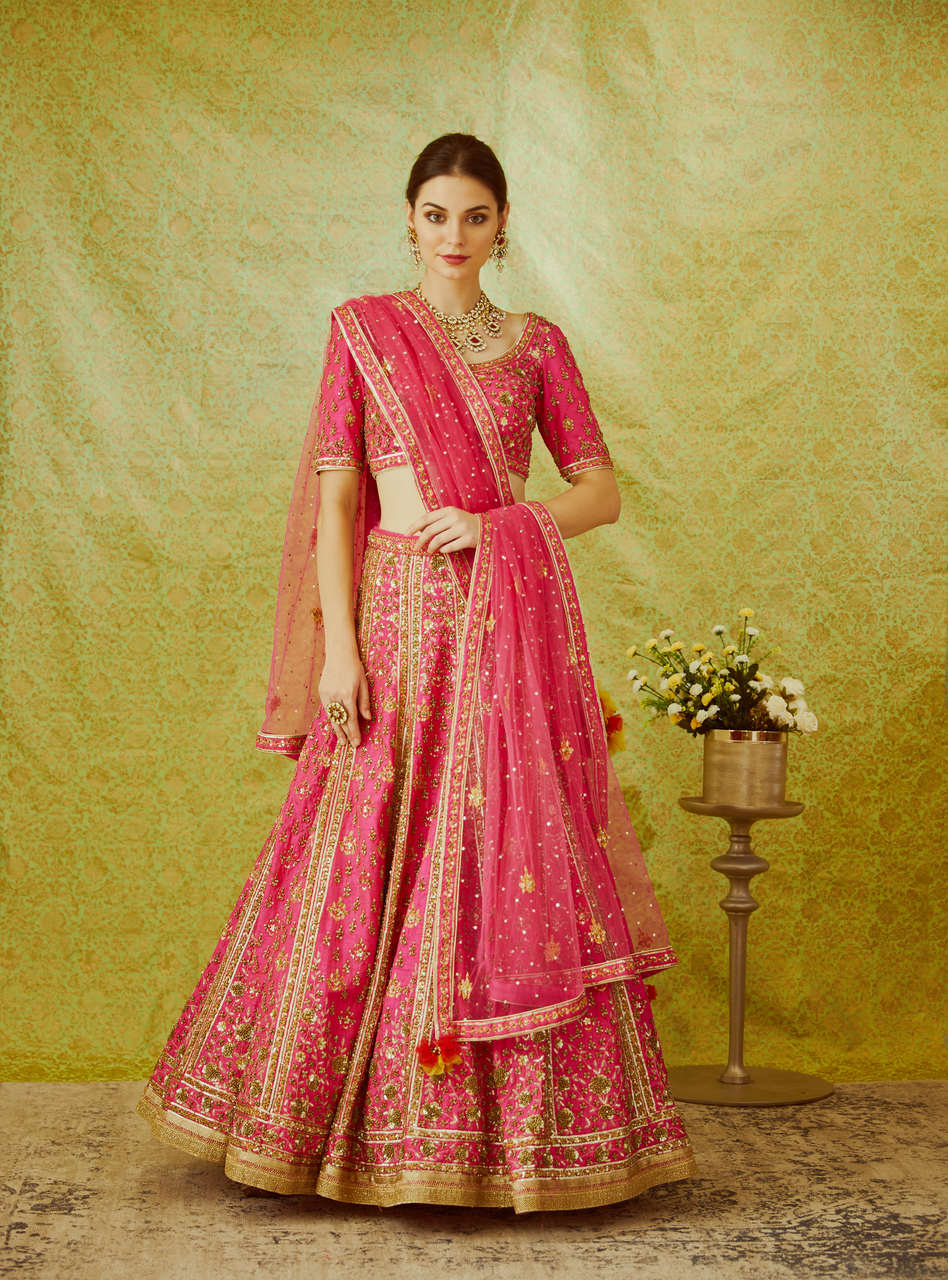 Pink Lehenga Set