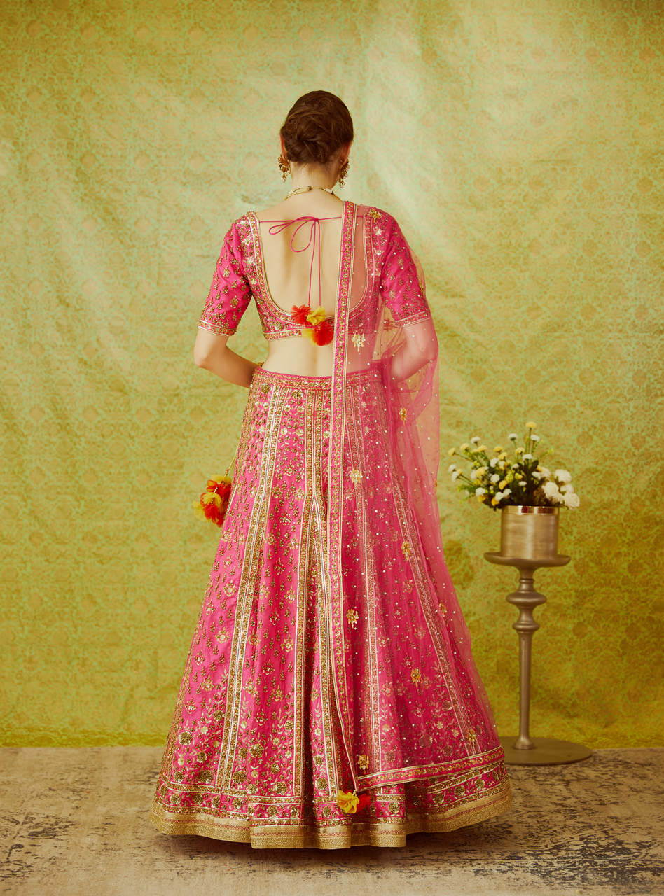 Pink Lehenga Set