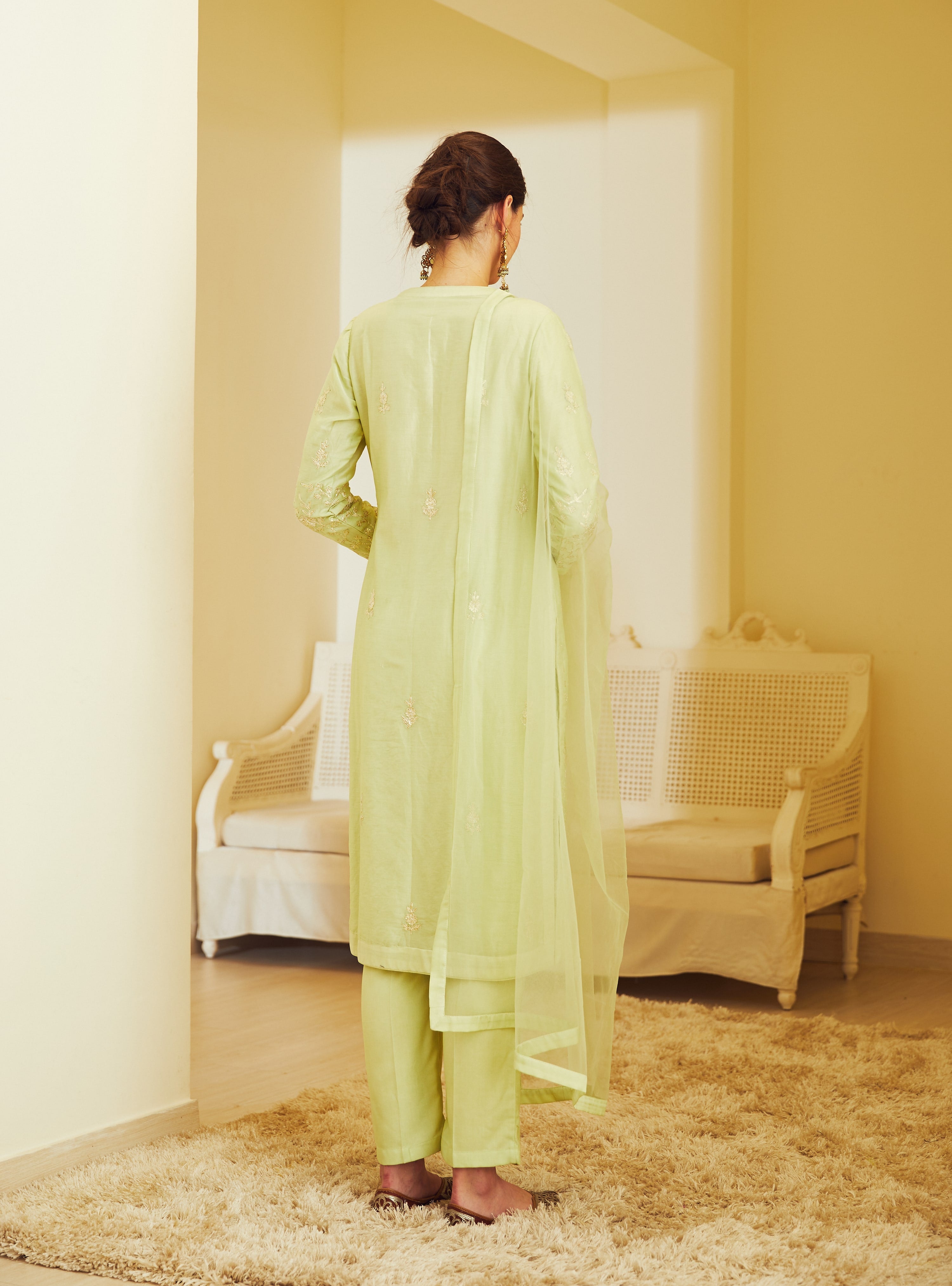 Light Green Kurta Set