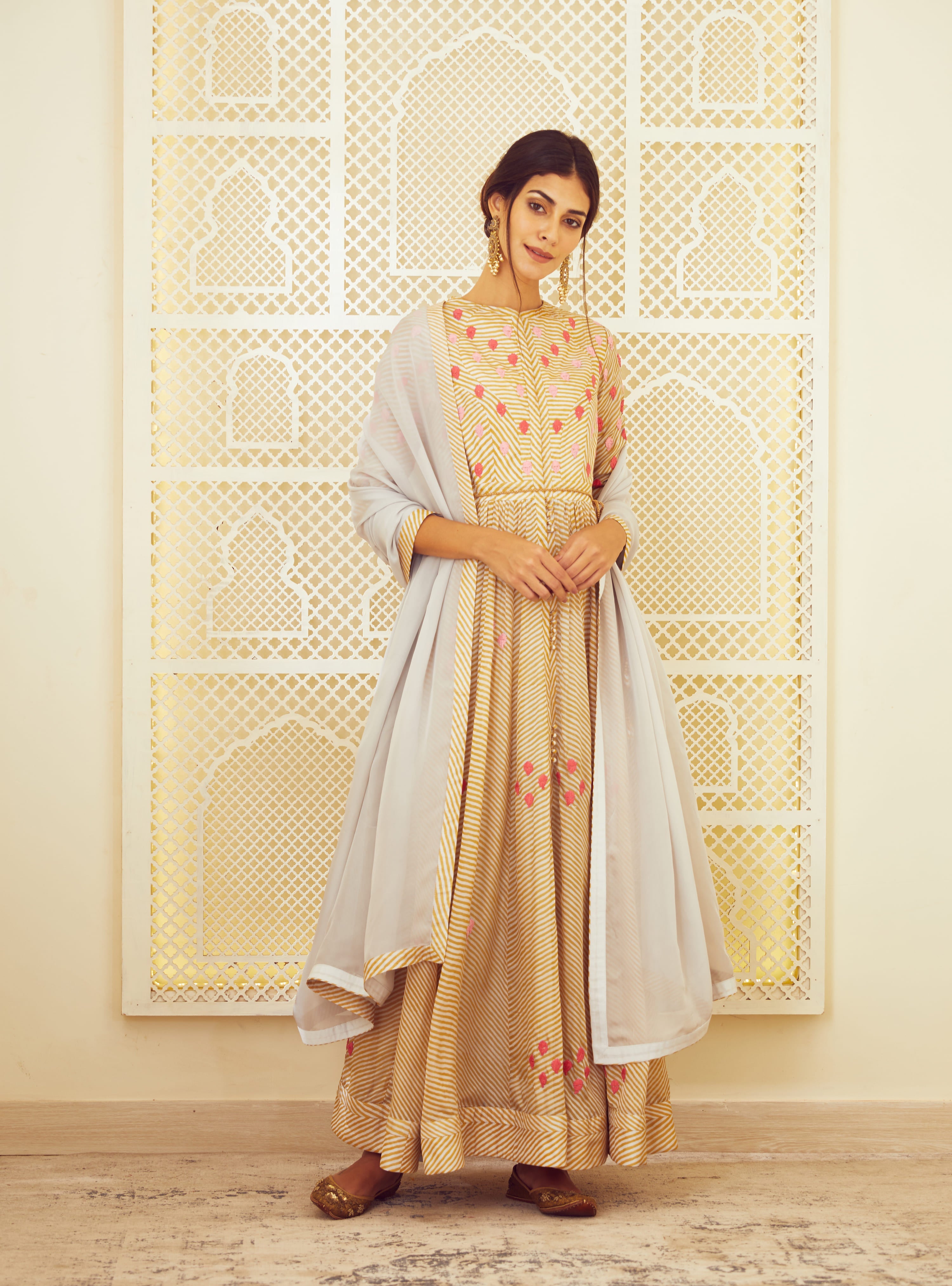 Sea Green Anarkali Set