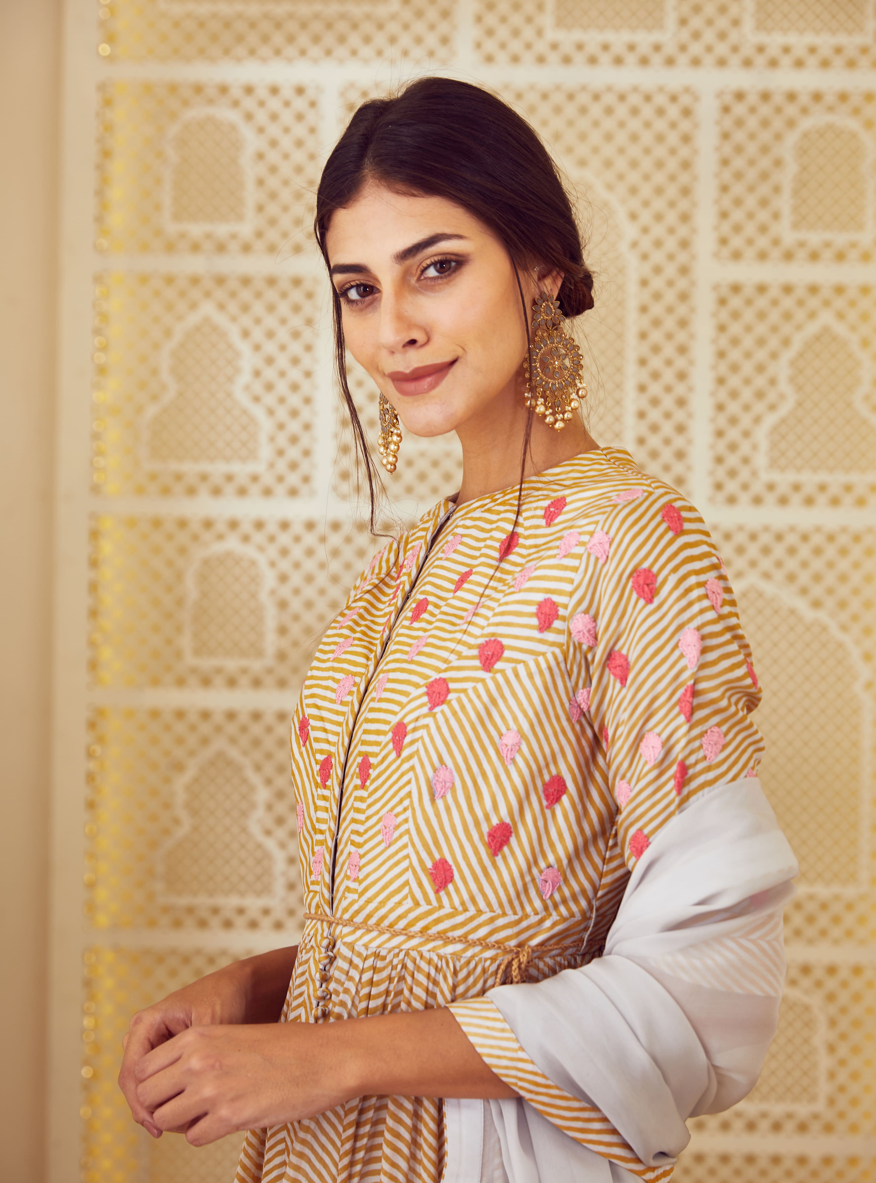 Sea Green Anarkali Set