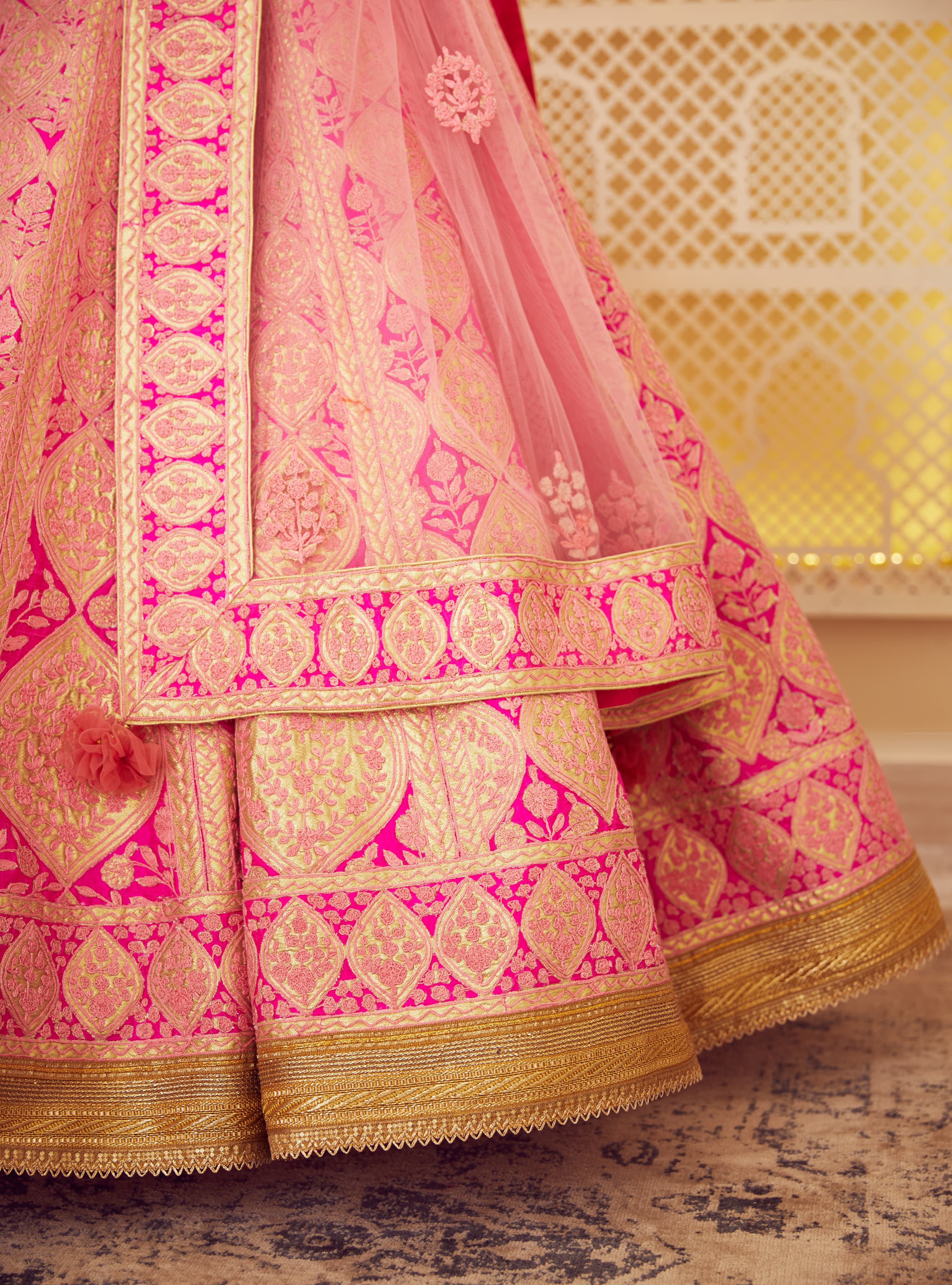 Pink Lehenga Set