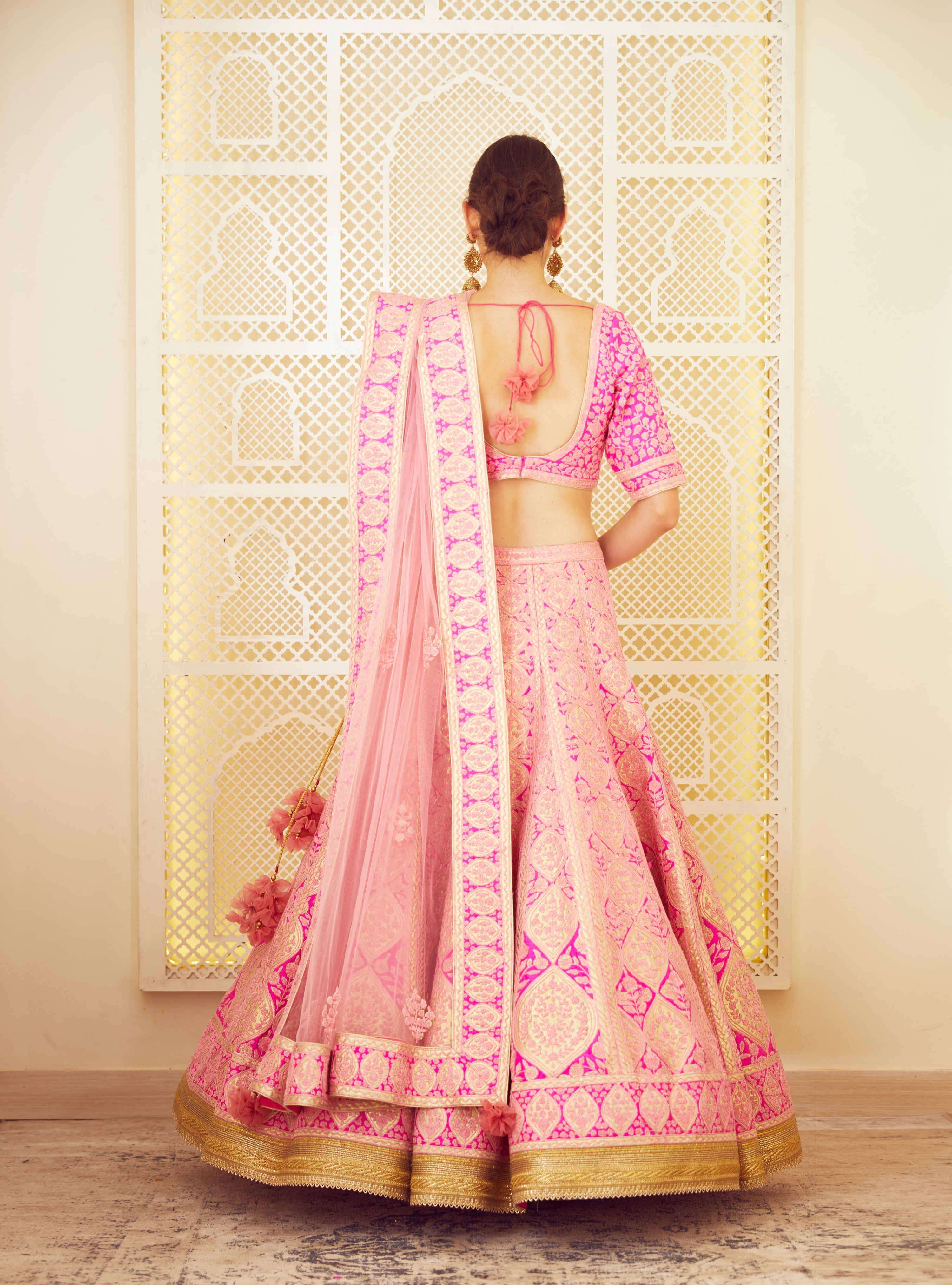 Pink Lehenga Set