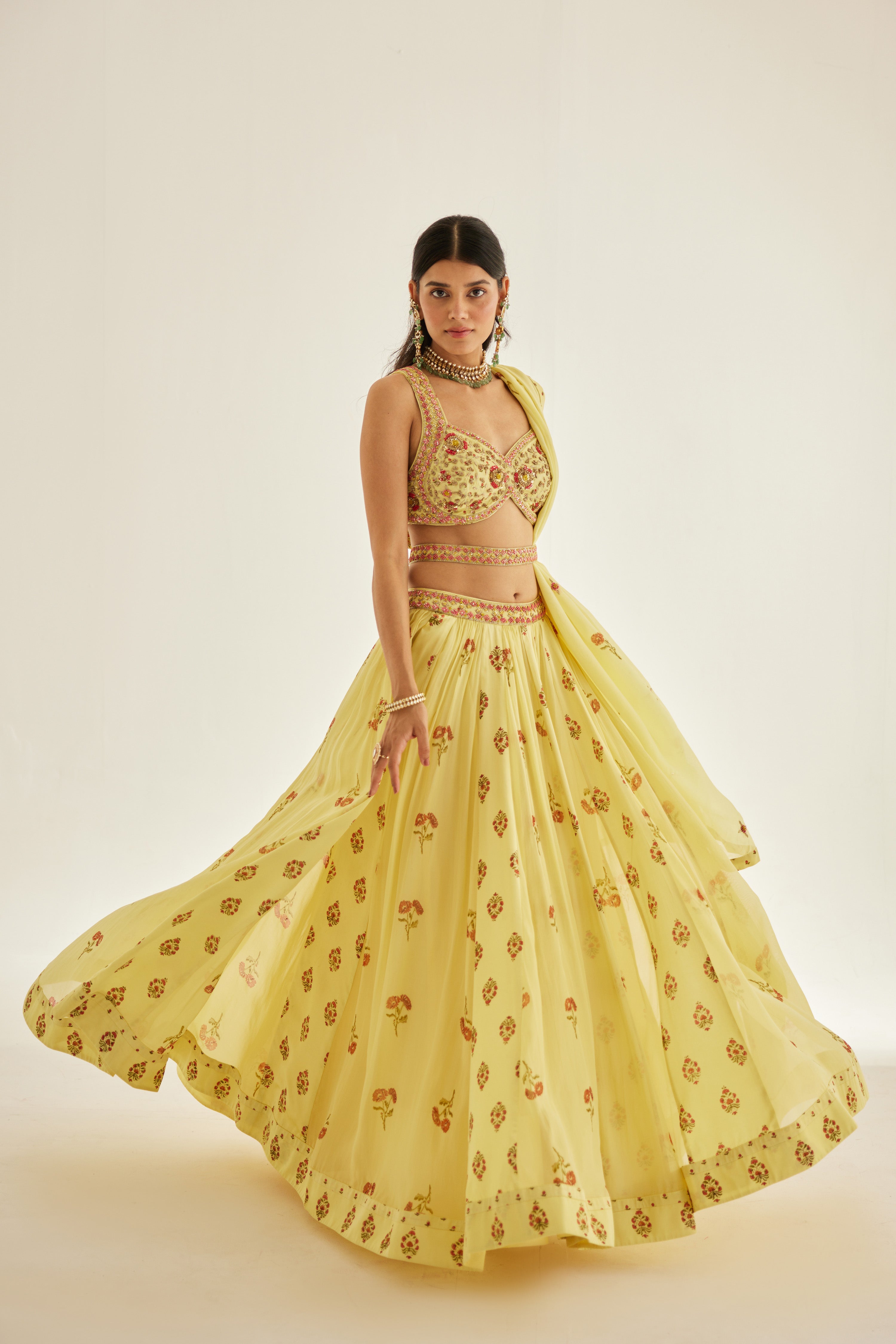 Sunshine Yellow Lehenga Set