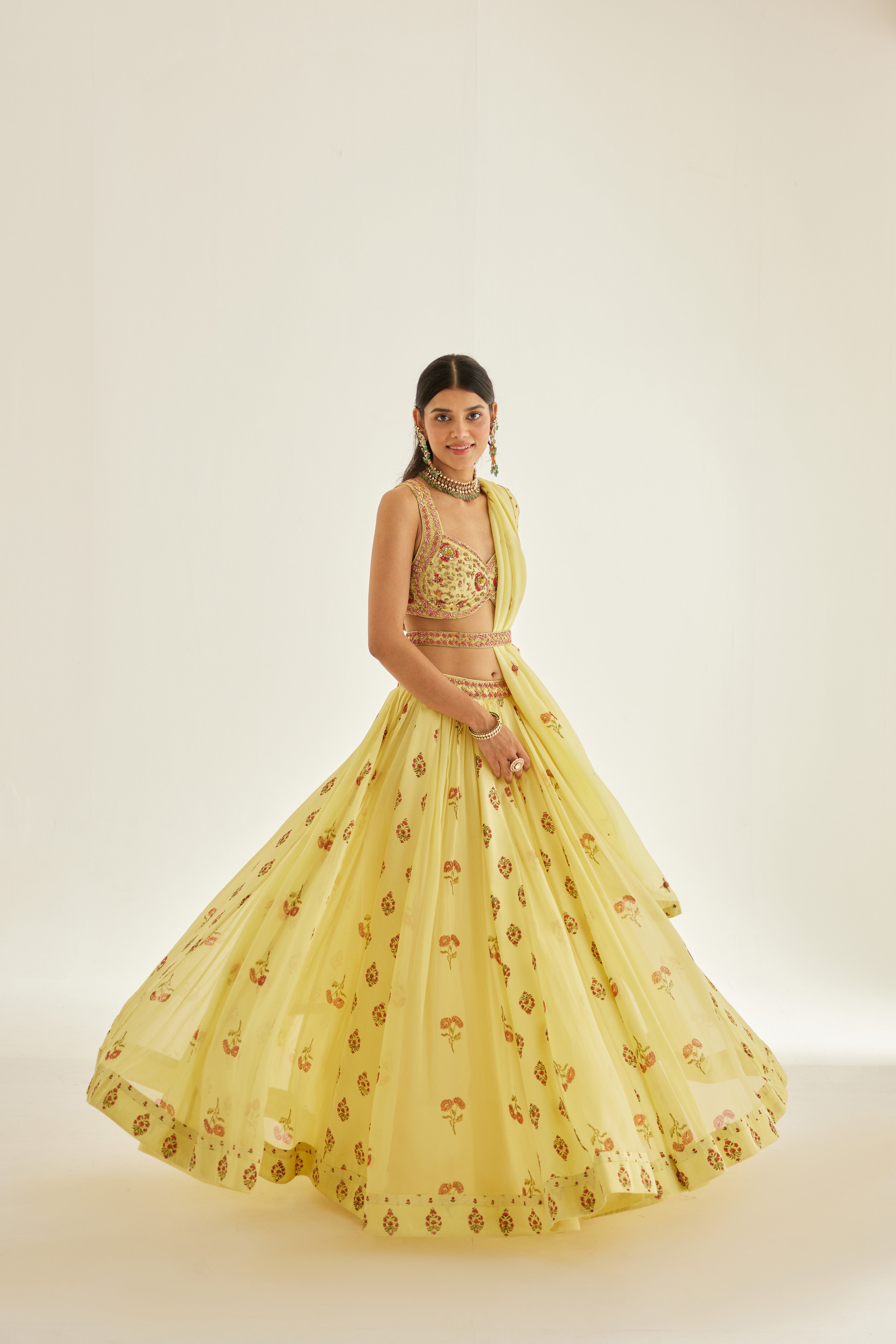 Sunshine Yellow Lehenga Set