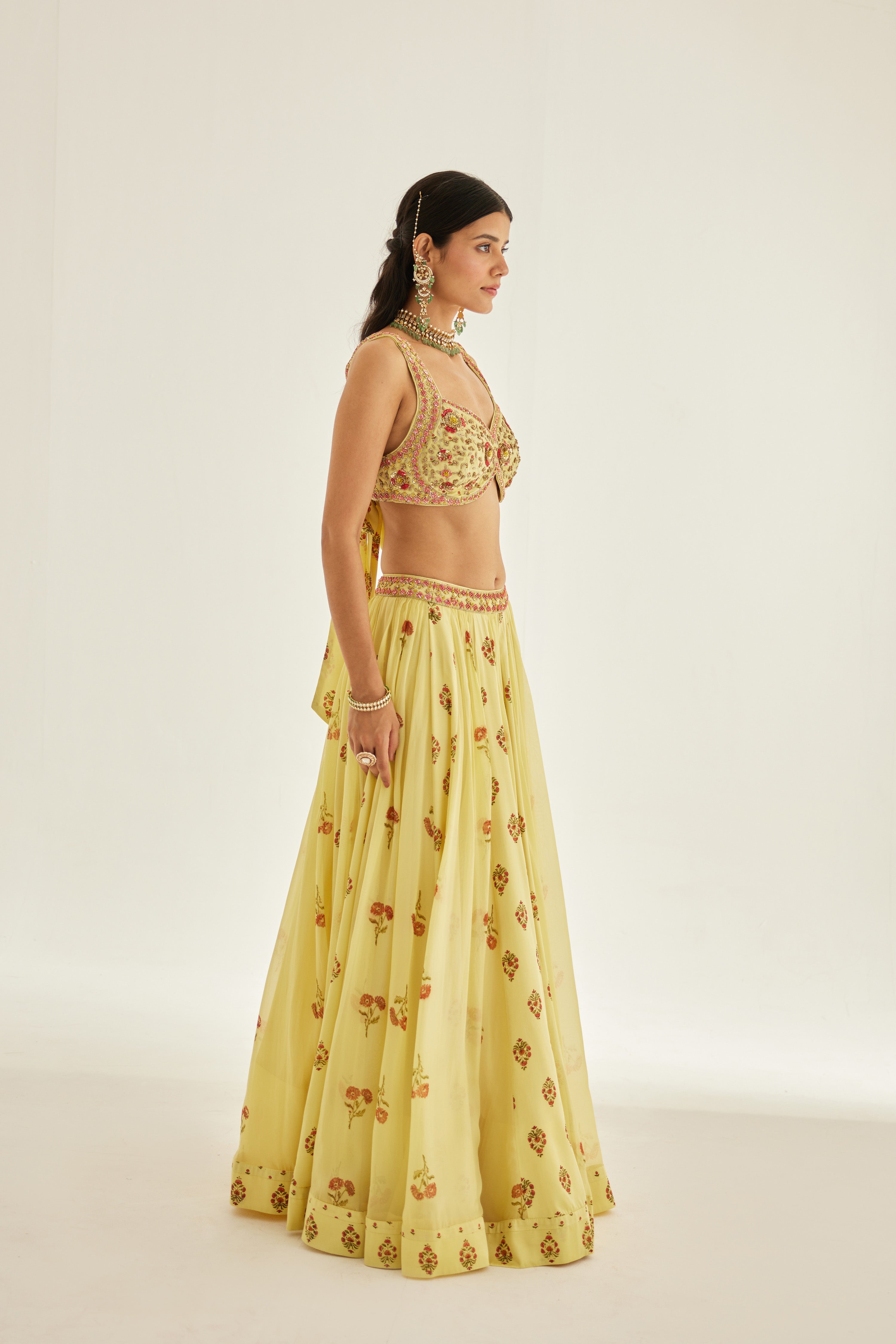 Sunshine Yellow Lehenga Set