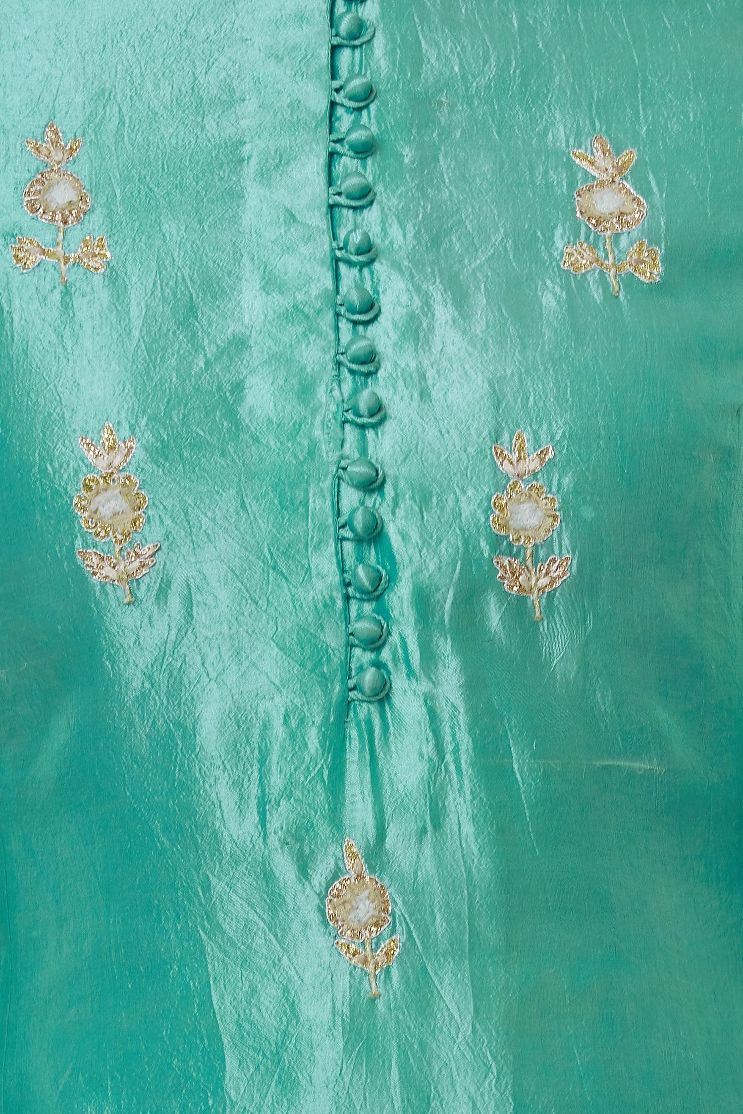 Sea Blue Kurta & Lehenga Set