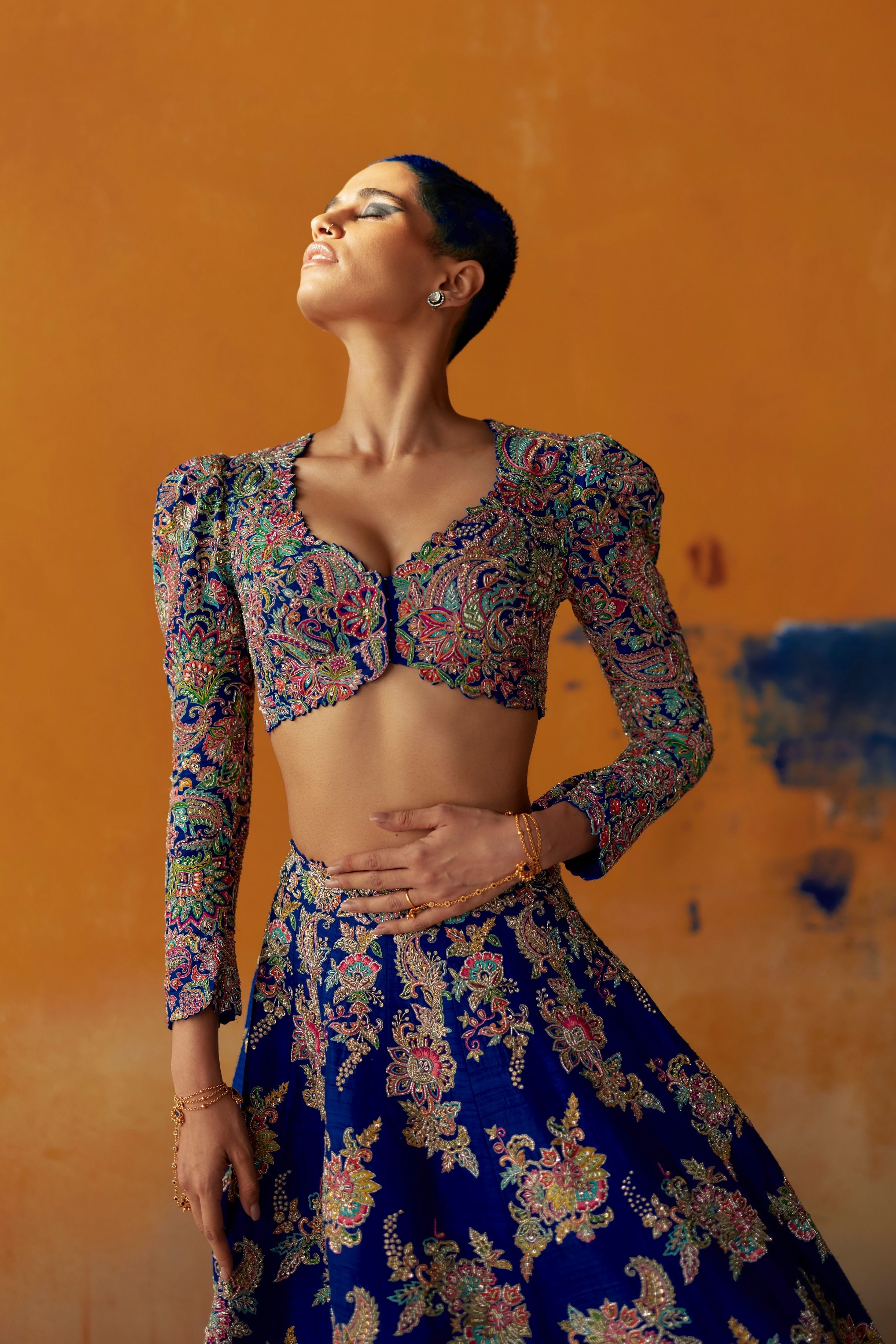 Mynah Lehenga Set
