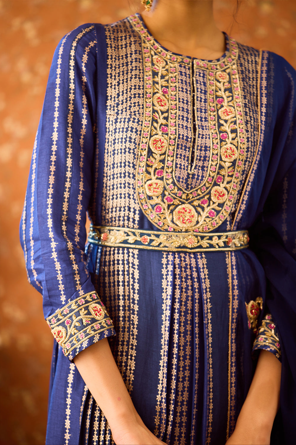 Spectrum Blue Kurta Set