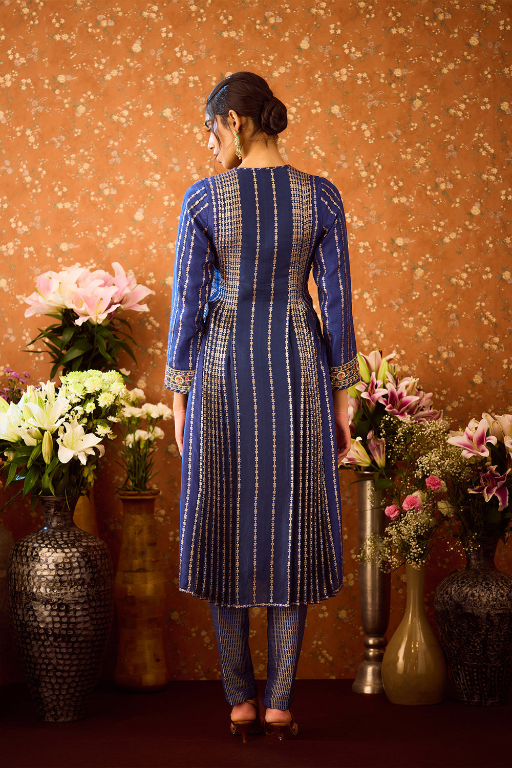 Spectrum Blue Kurta Set