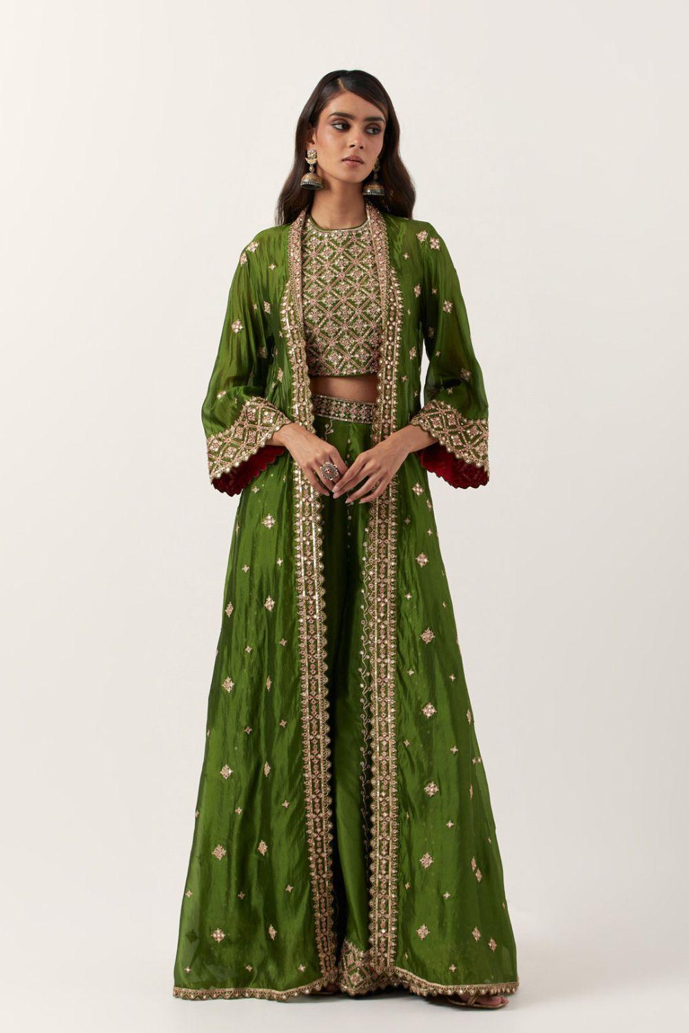 Pickle Green Cape Set XXL