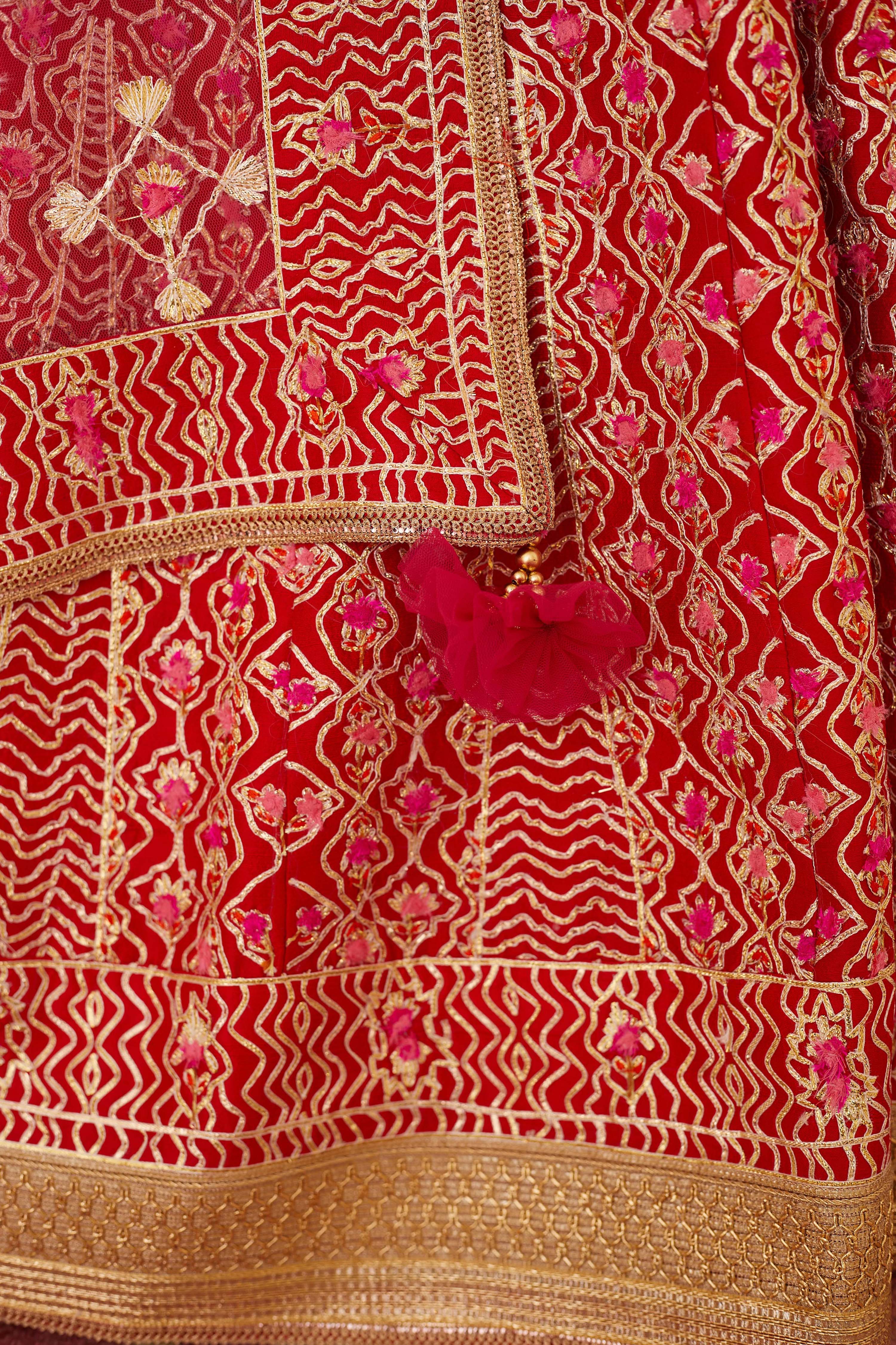 Red Lehenga Set