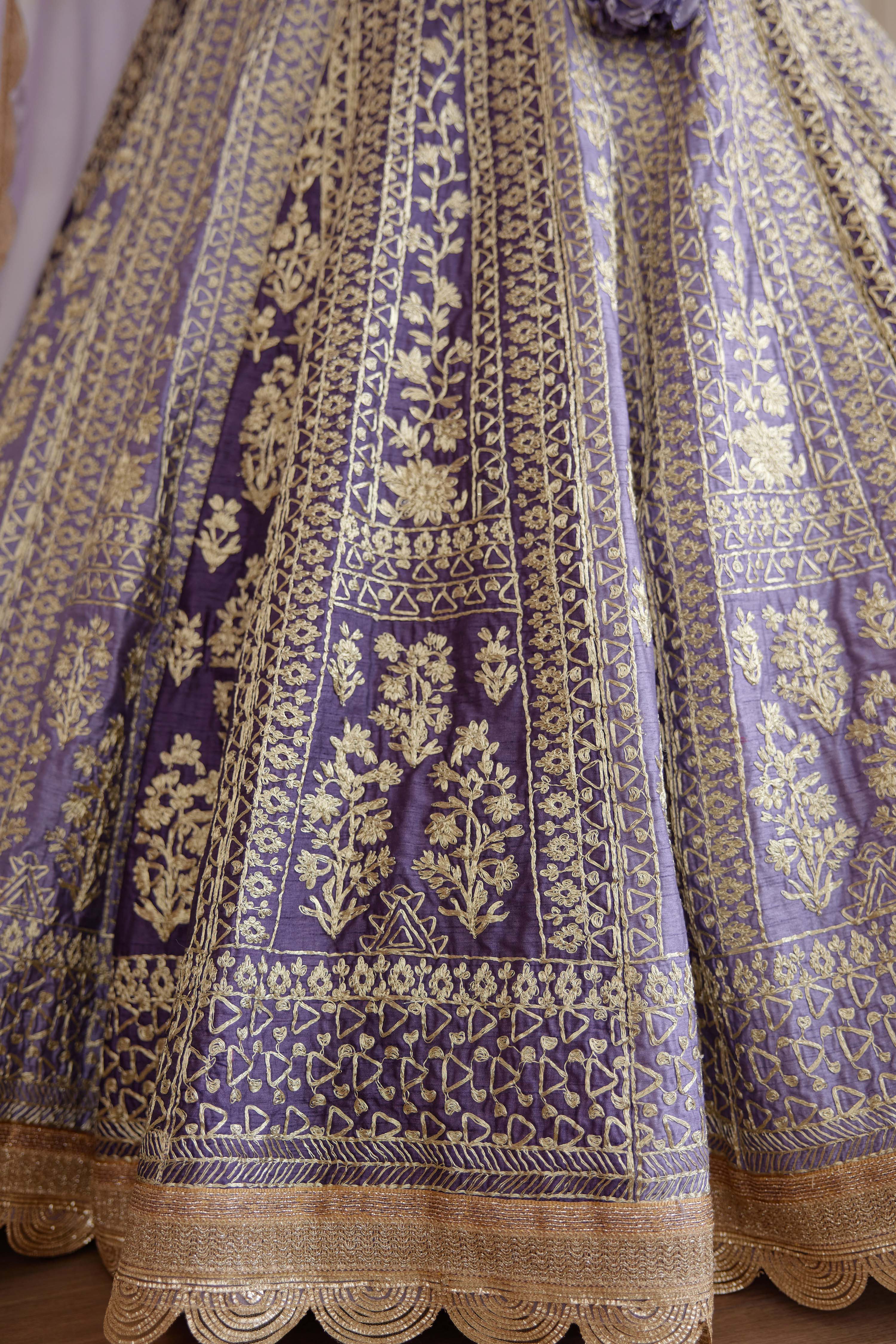 Mauve Purple Lehenga Set