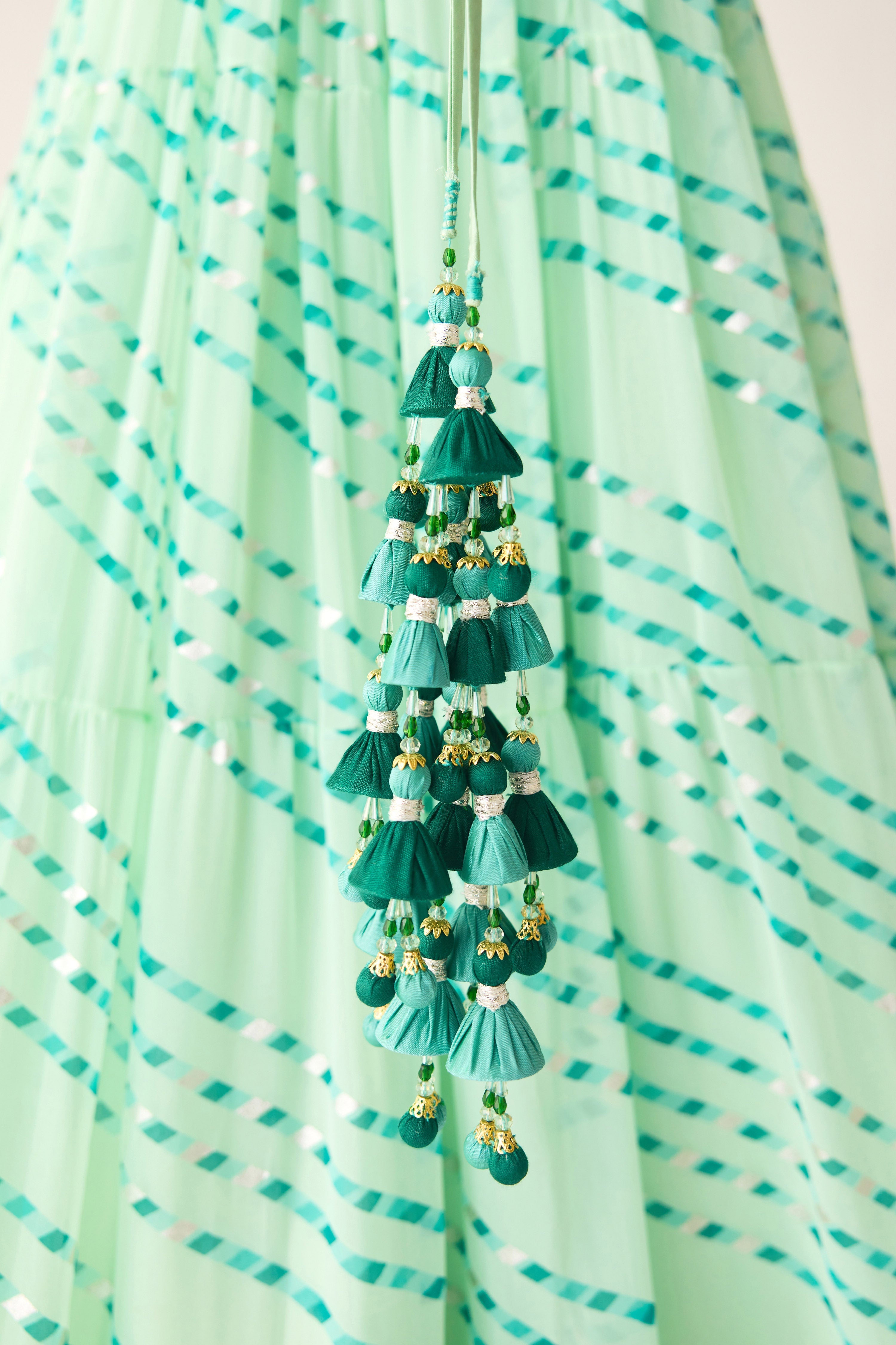 Bay Green Lehenga Set