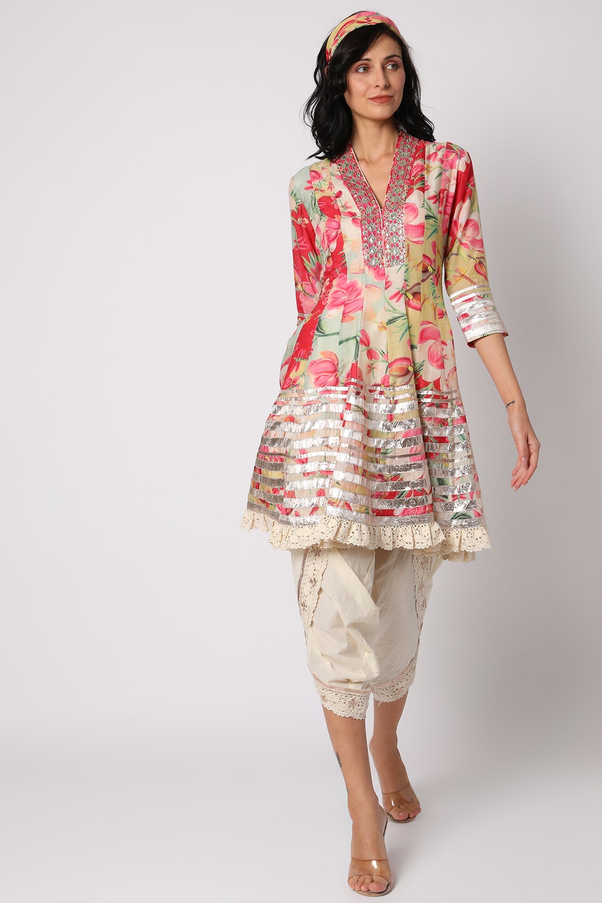 Khushi AG with Dhoti